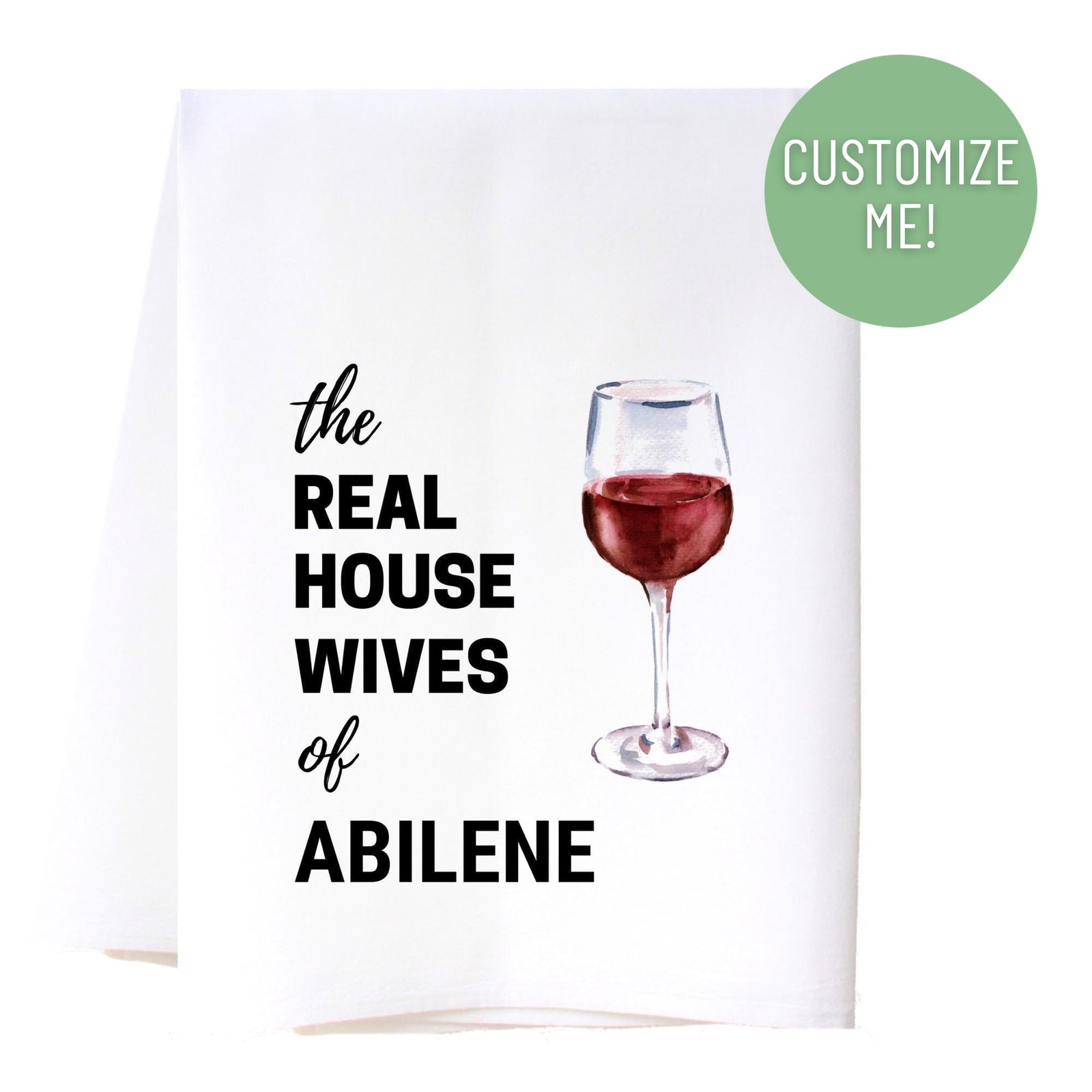 Real Housewives Cocktail Flour Sack Towel Kitchen Towel - Southern Sisters