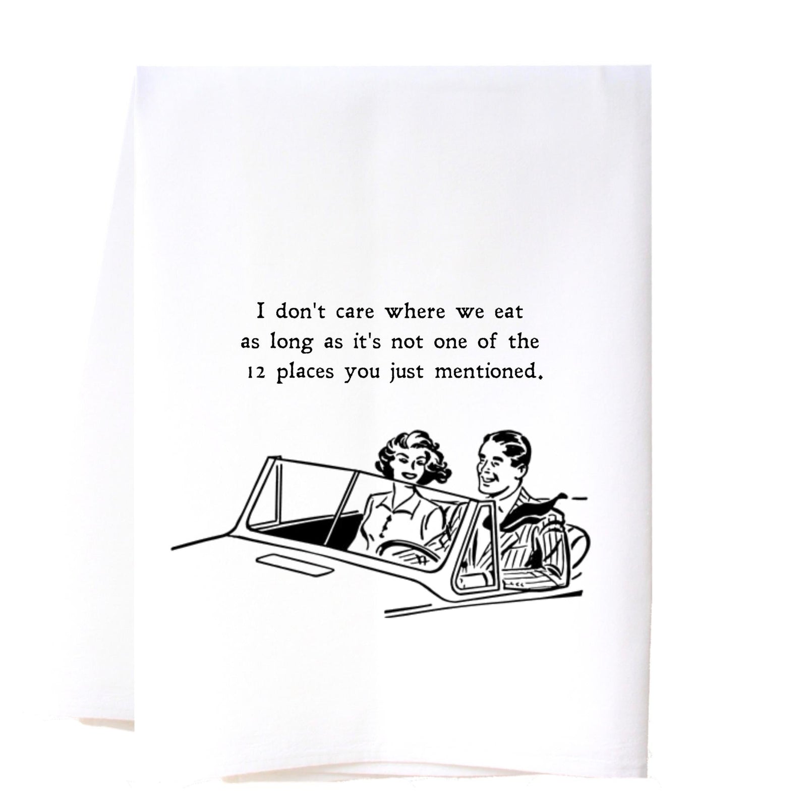 Where We Eat Flour Sack Towel Kitchen Towel/Dishcloth - Southern Sisters
