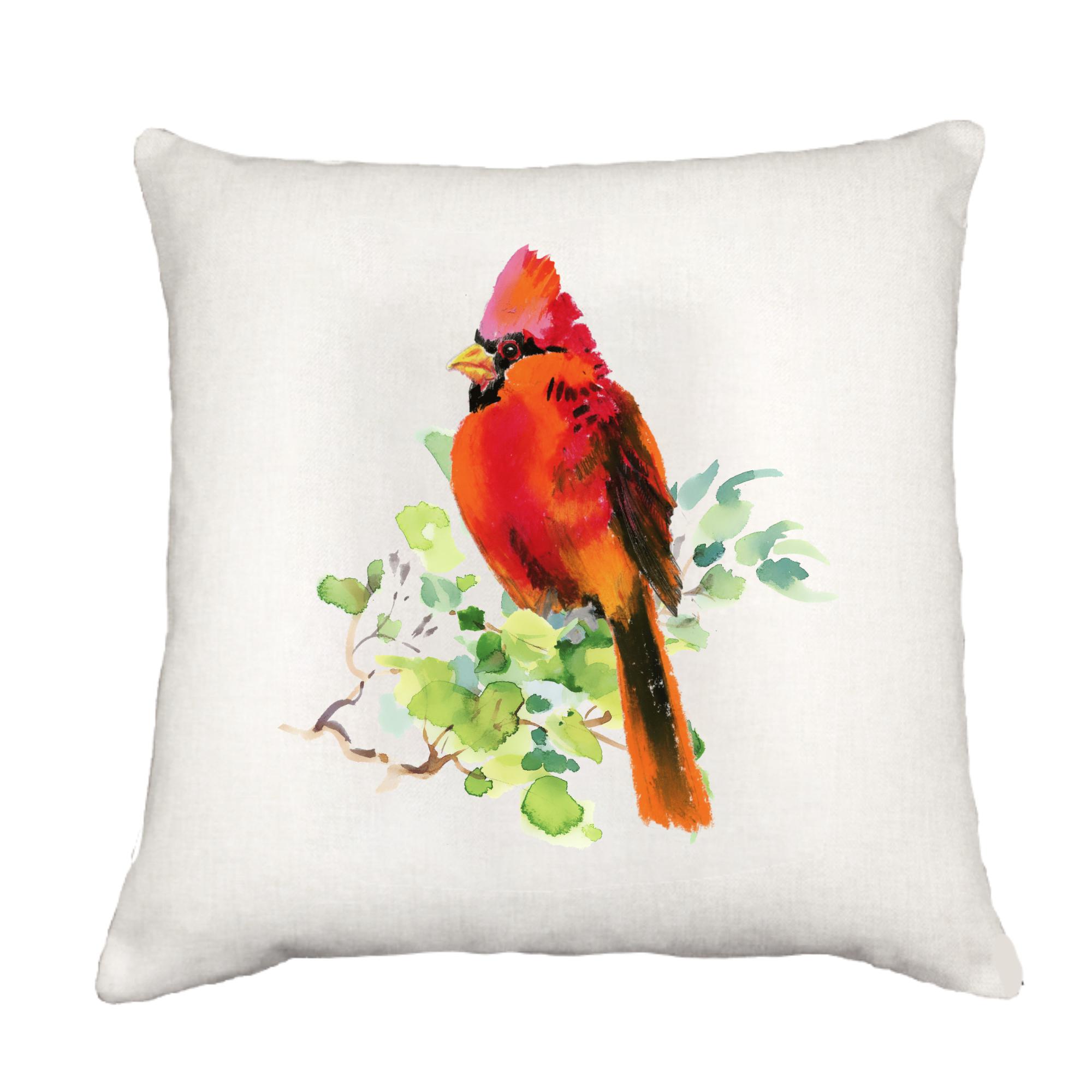 Cardinal Cottage Pillow Throw/Decorative Pillow - Southern Sisters