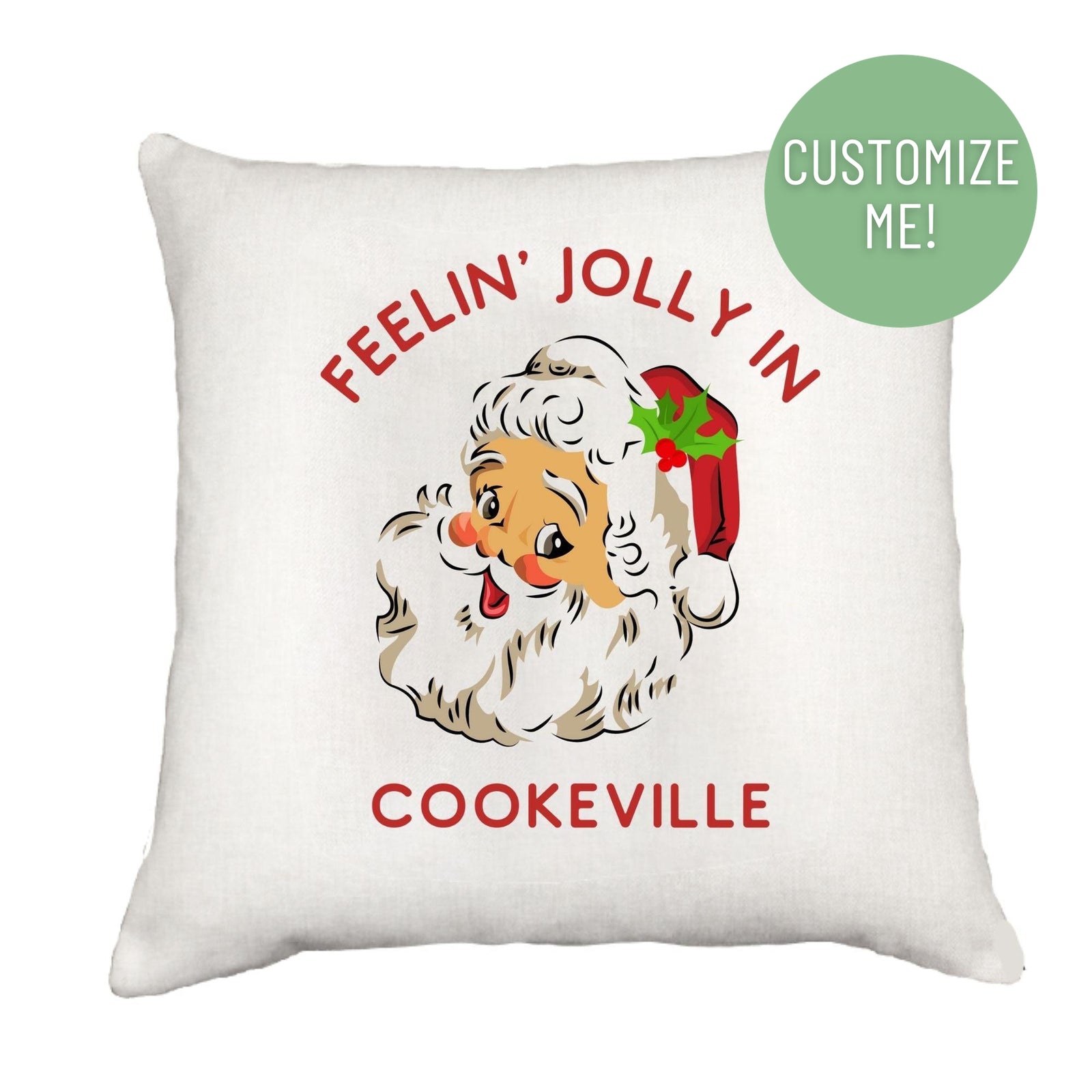 Feelin' Jolly Pillow Cover