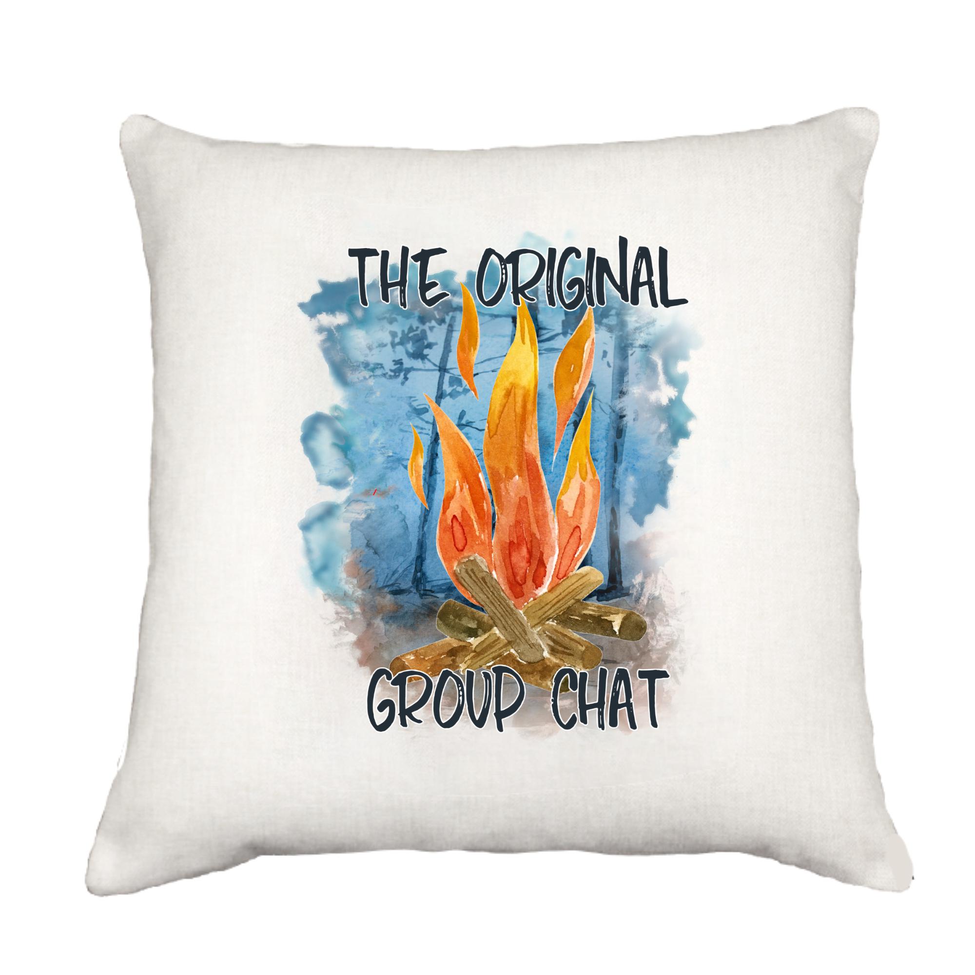 Group Chat Down Pillow