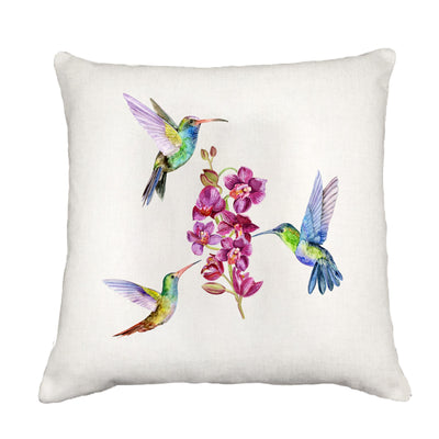 Hummingbird Trio Down Pillow