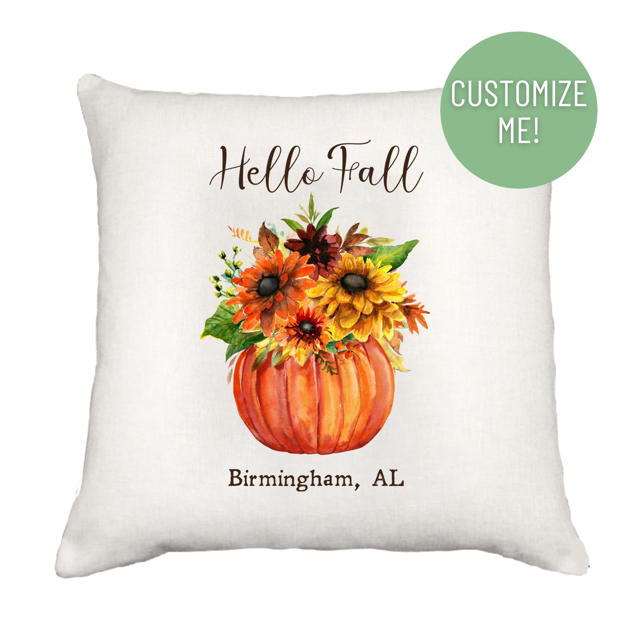 Hello Fall Down Pillow