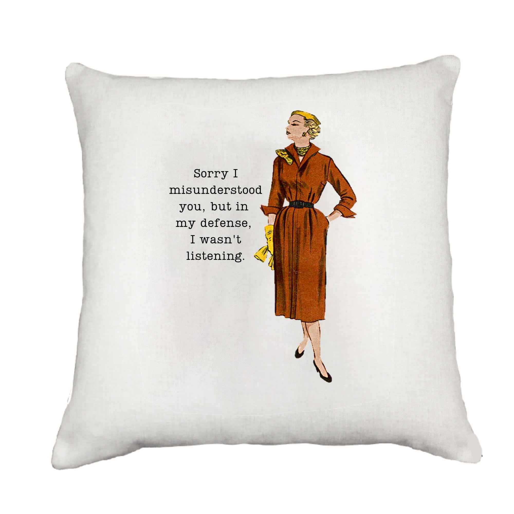 Misunderstood Cottage Pillow Throw/Decorative Pillow - Southern Sisters