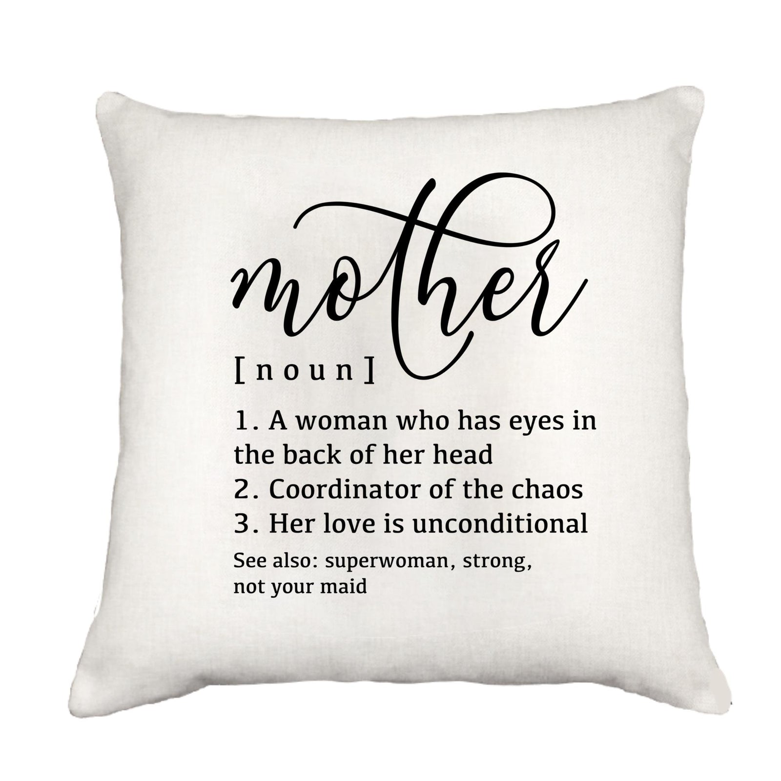 Mother Pillow Cover