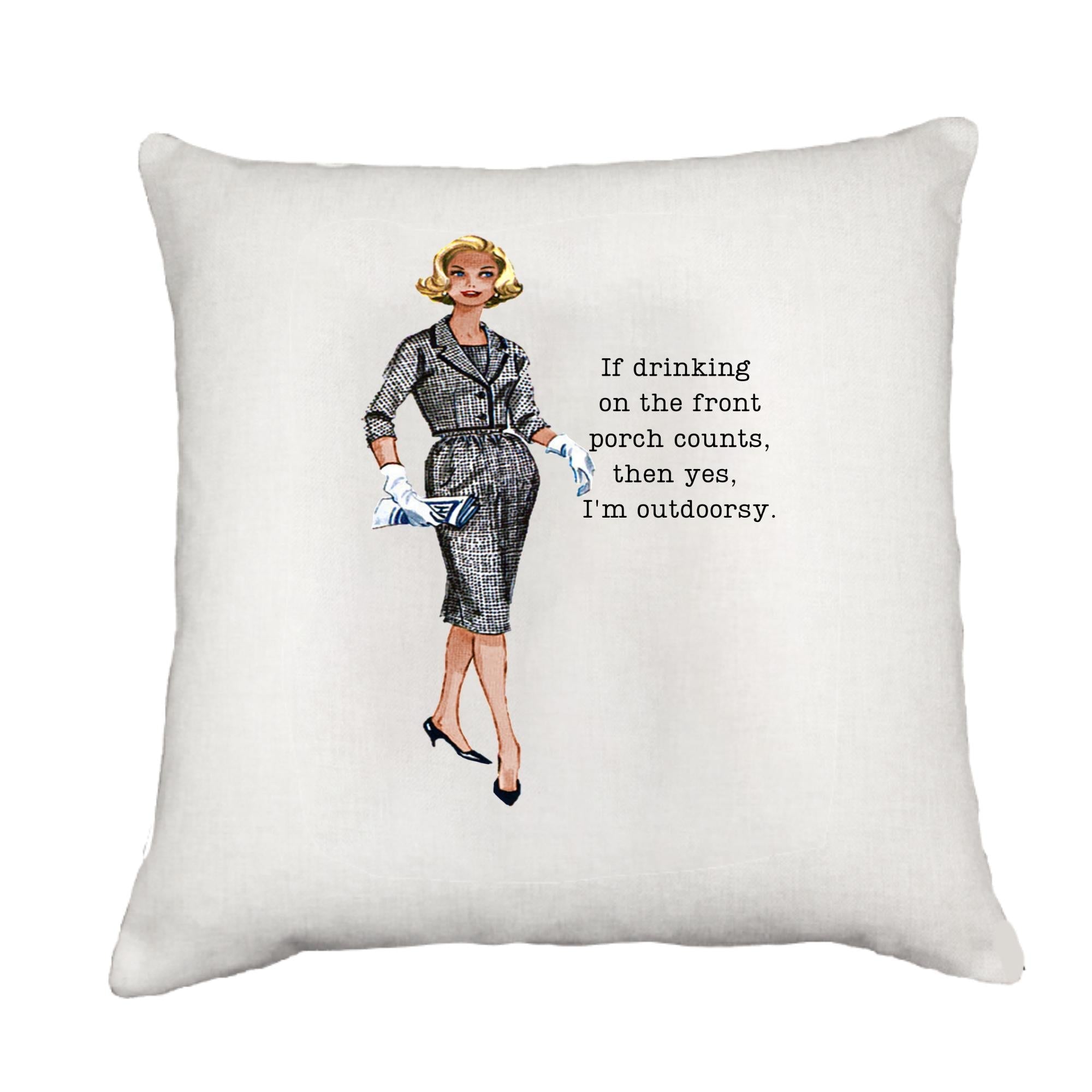 Outdoorsy Cottage Pillow Throw/Decorative Pillow - Southern Sisters