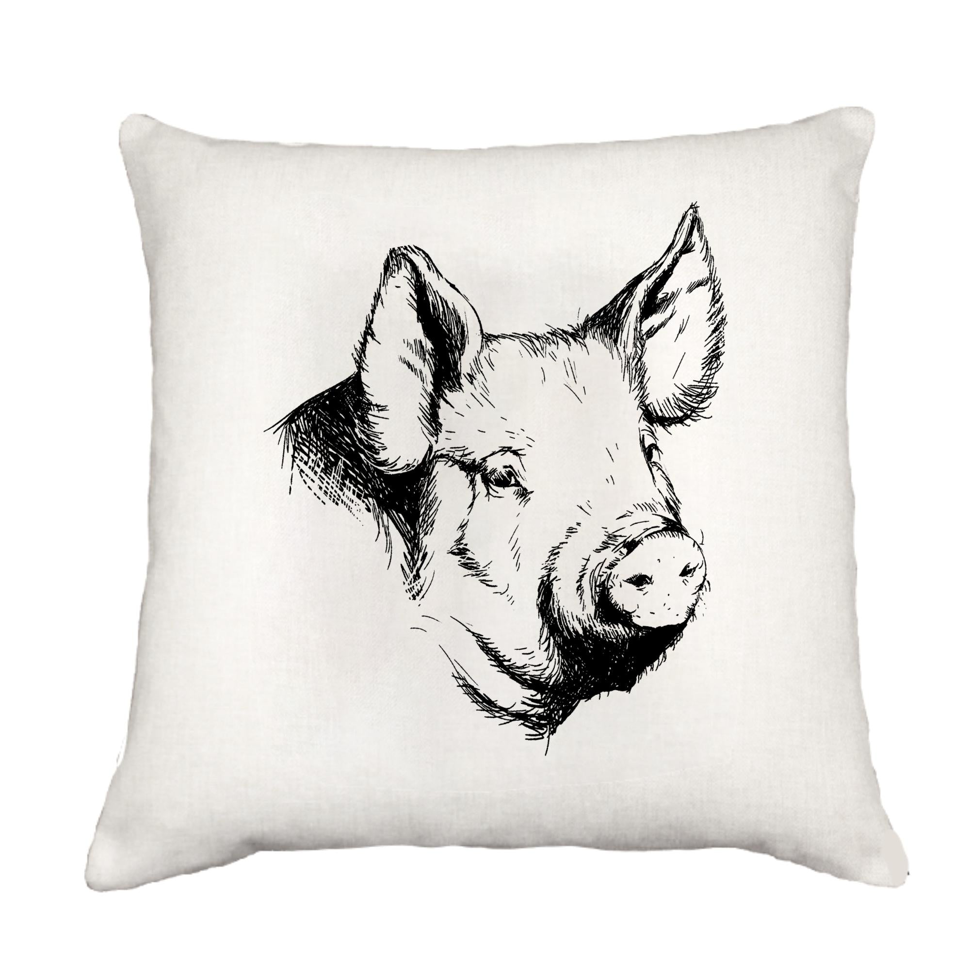 Pig Cottage Pillow Throw/Decorative Pillow - Southern Sisters
