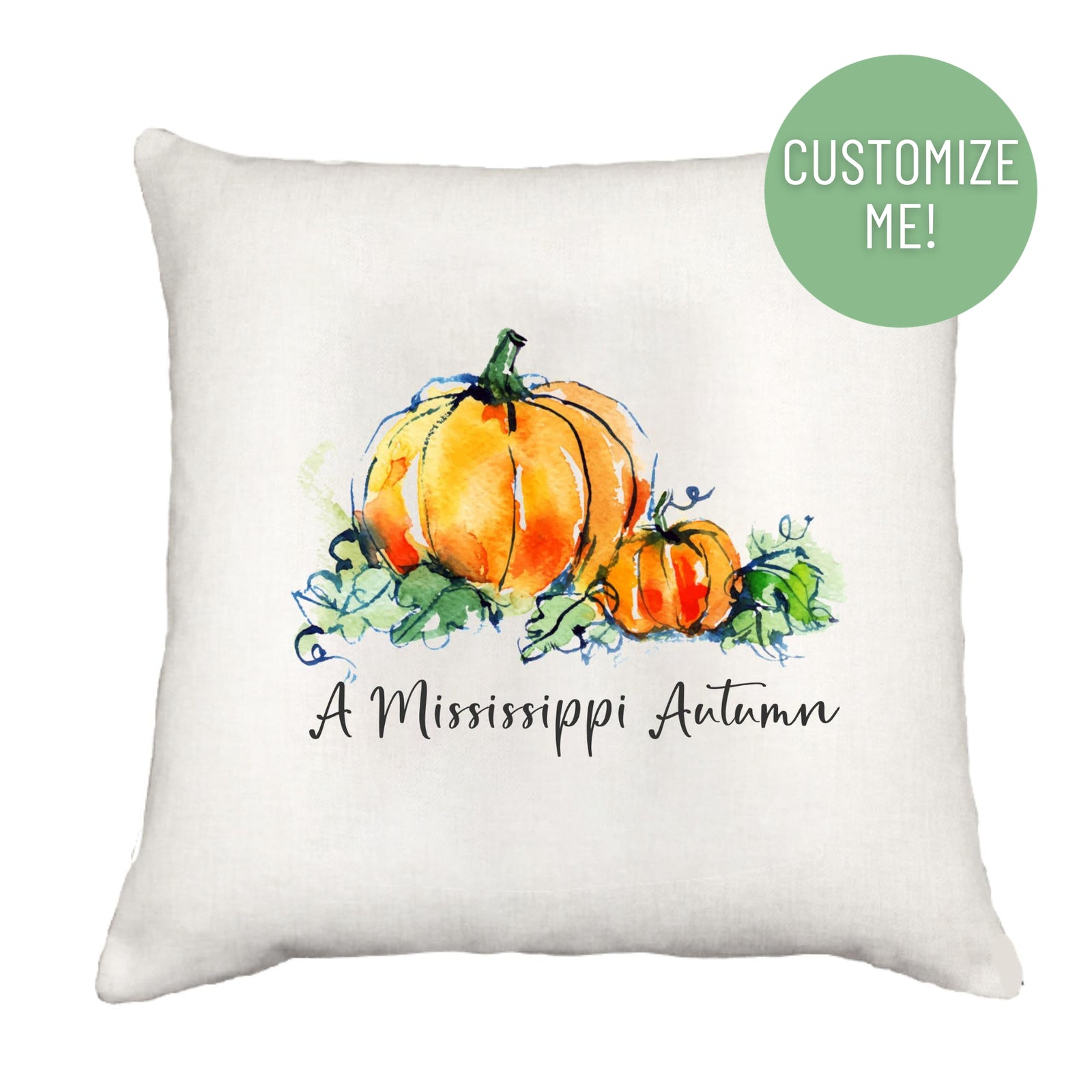 Pumpkin Patch Pillow Cover