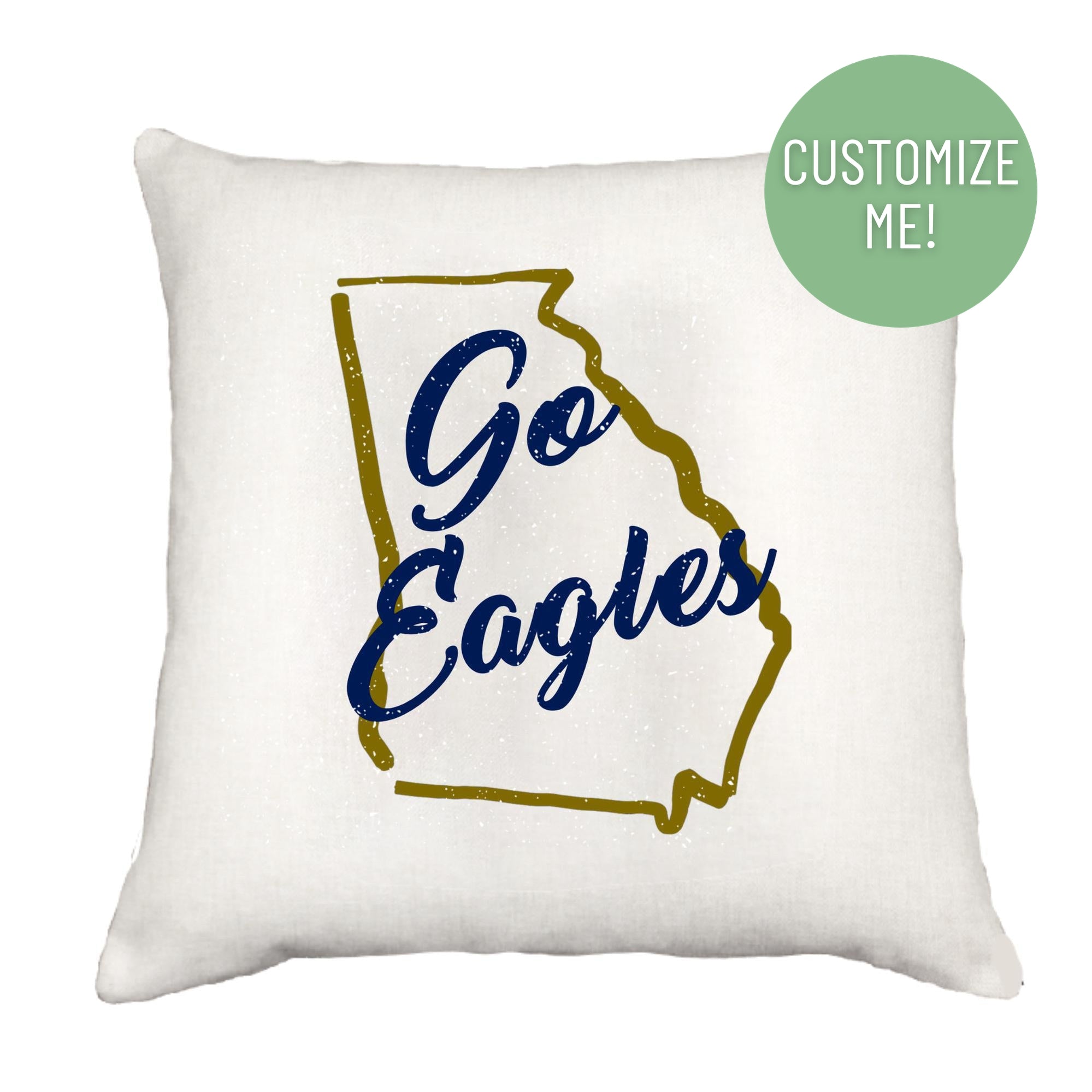 State Battle Cry Down Pillow