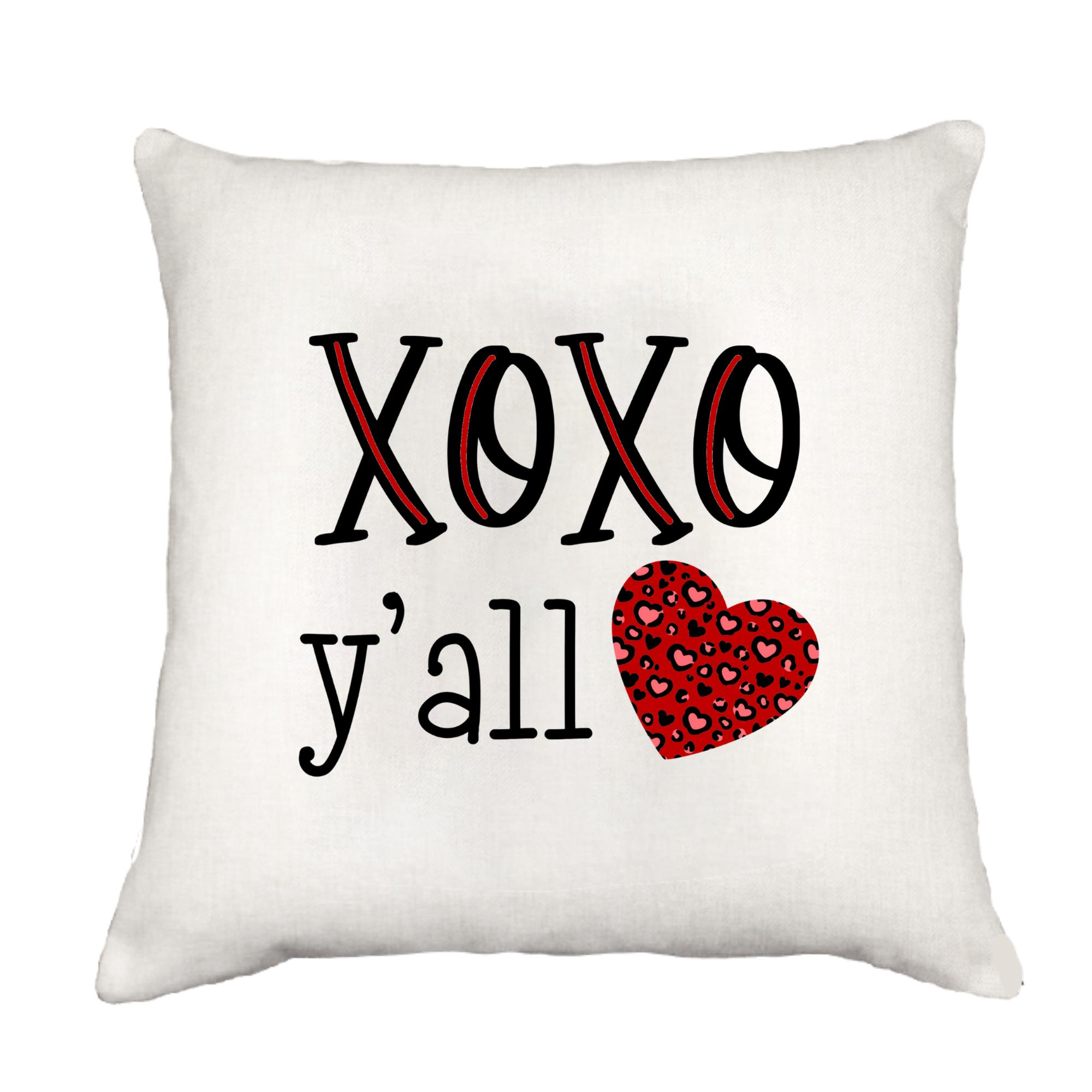 Xoxo Y'all Cottage Pillow Throw/Decorative Pillow - Southern Sisters