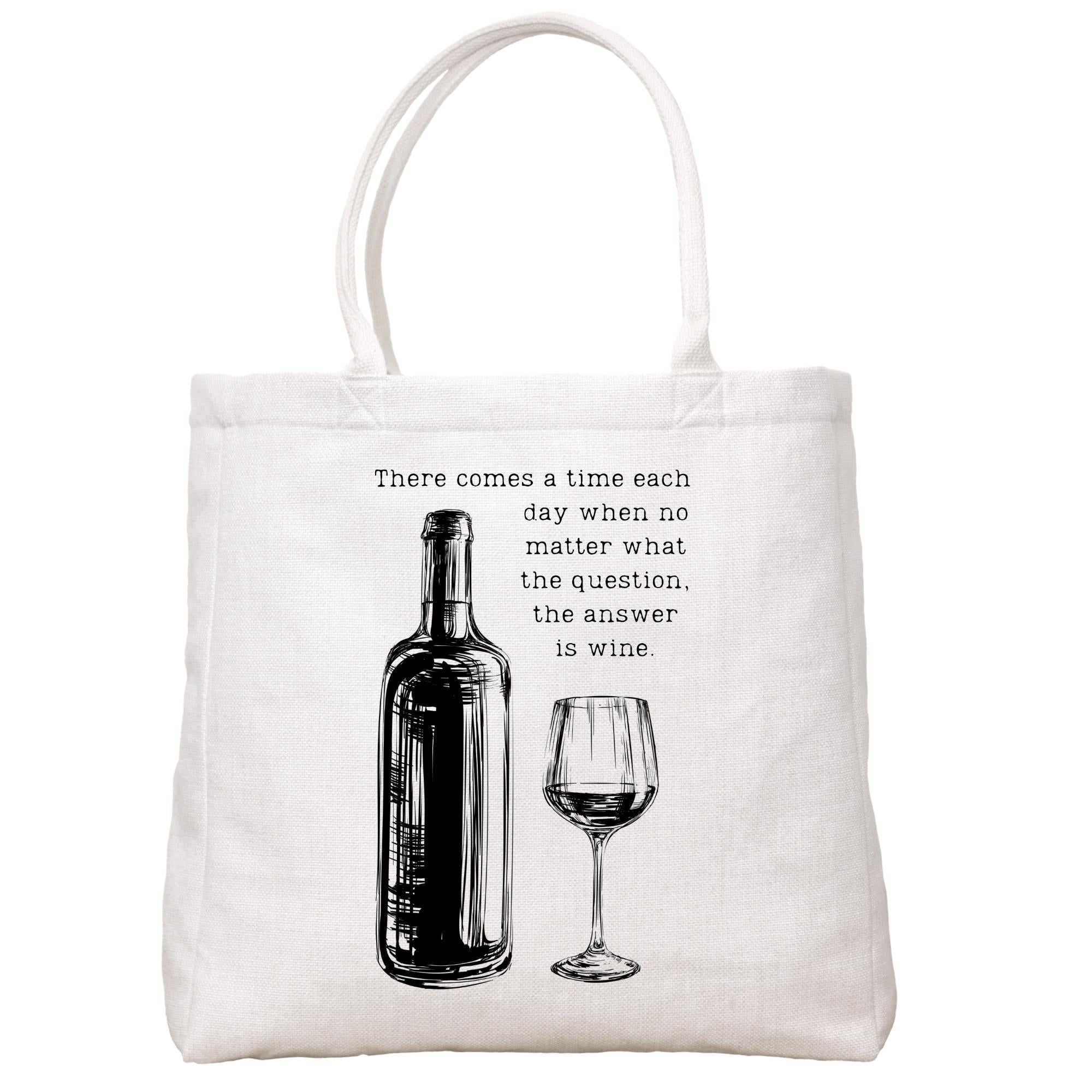 Answer is Wine Tote Bag