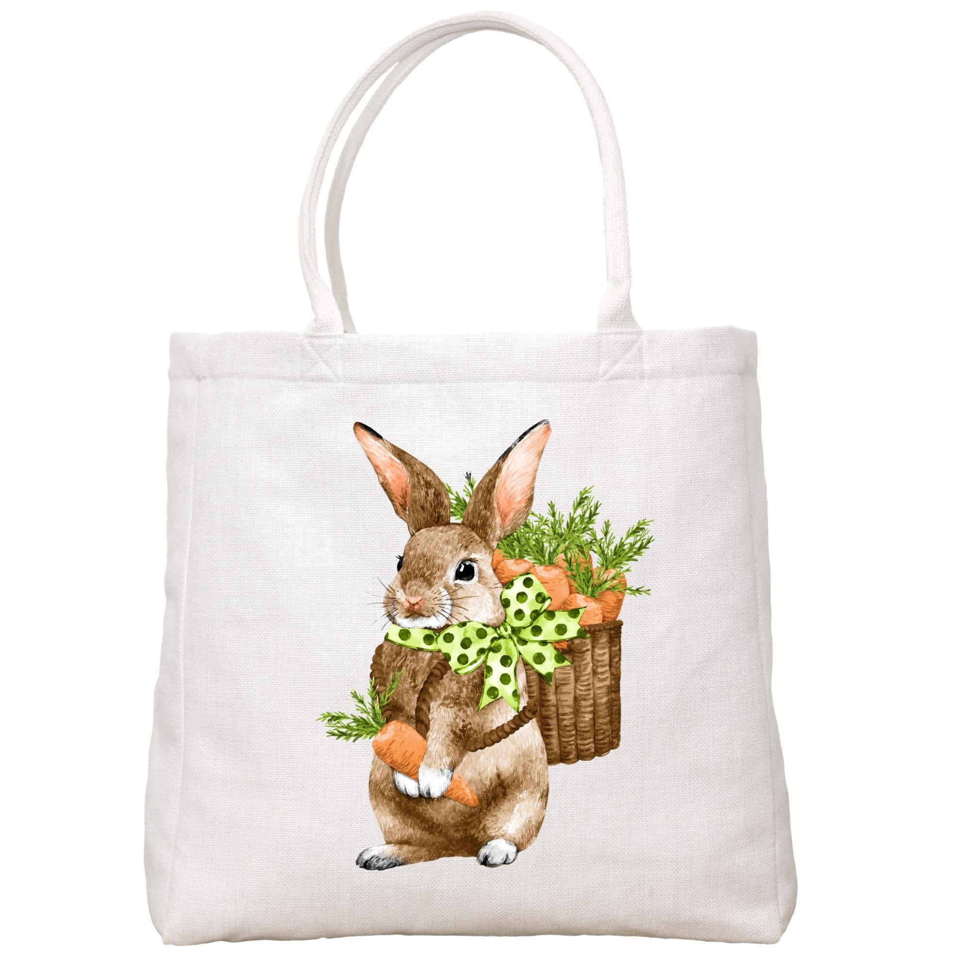 Bunny and Carrots Tote Bag Tote Bag - Southern Sisters