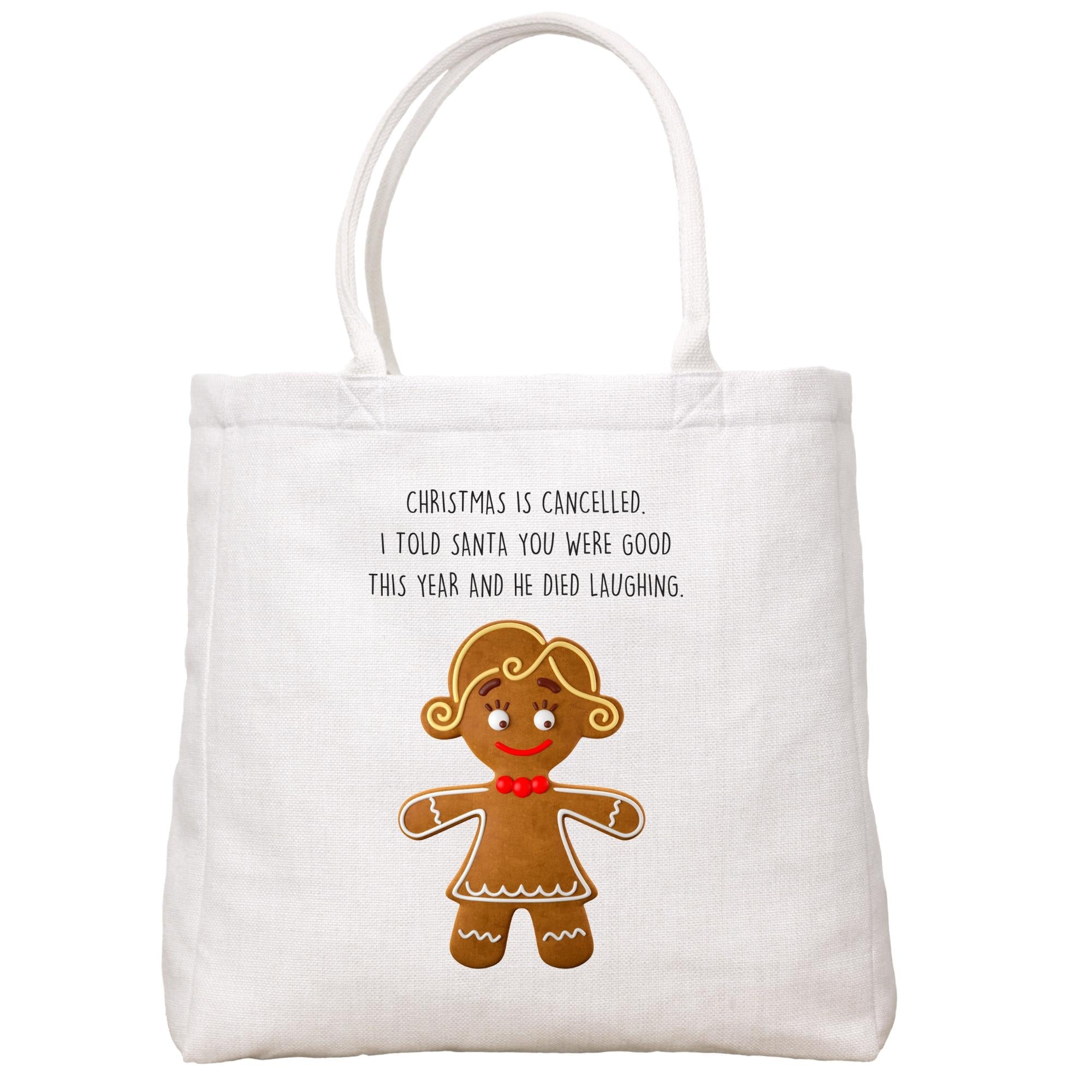 Christmas is Cancelled Tote Bag Tote Bag - Southern Sisters