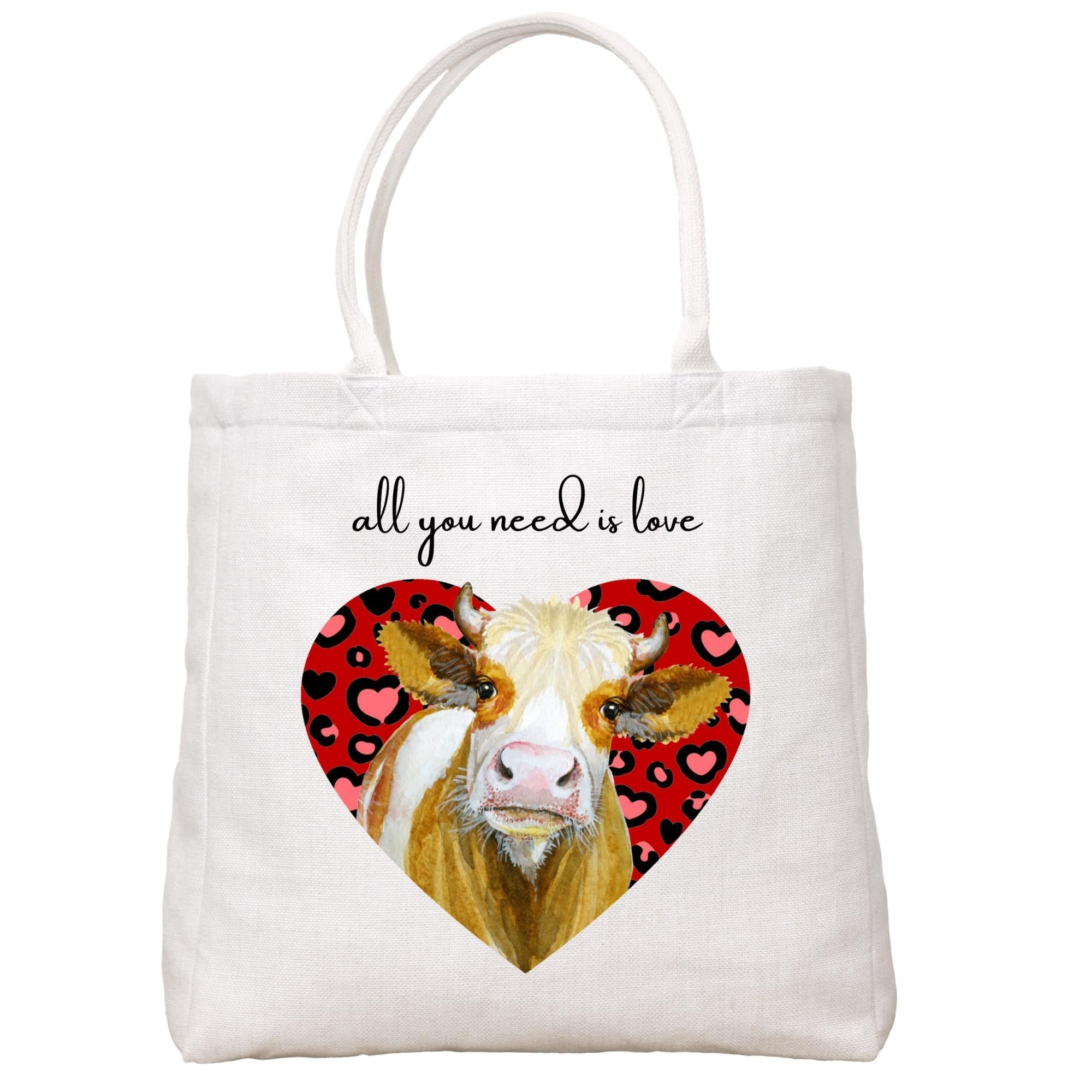 Cow Love Tote Bag Tote Bag - Southern Sisters