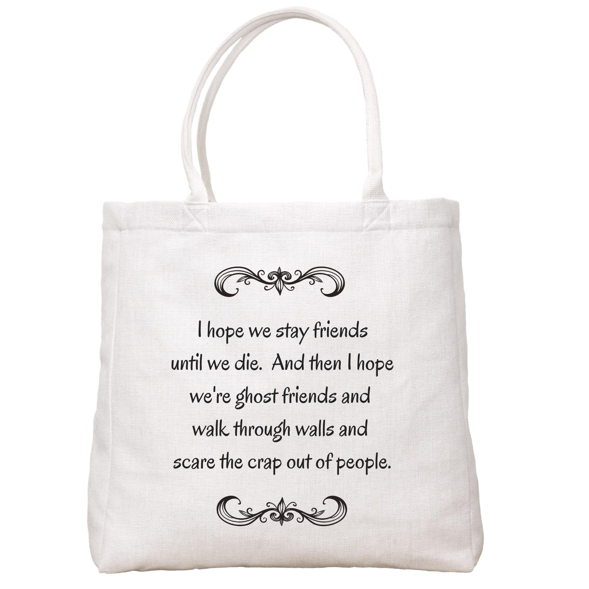 Ghost Friends Tote Bag Tote Bag - Southern Sisters