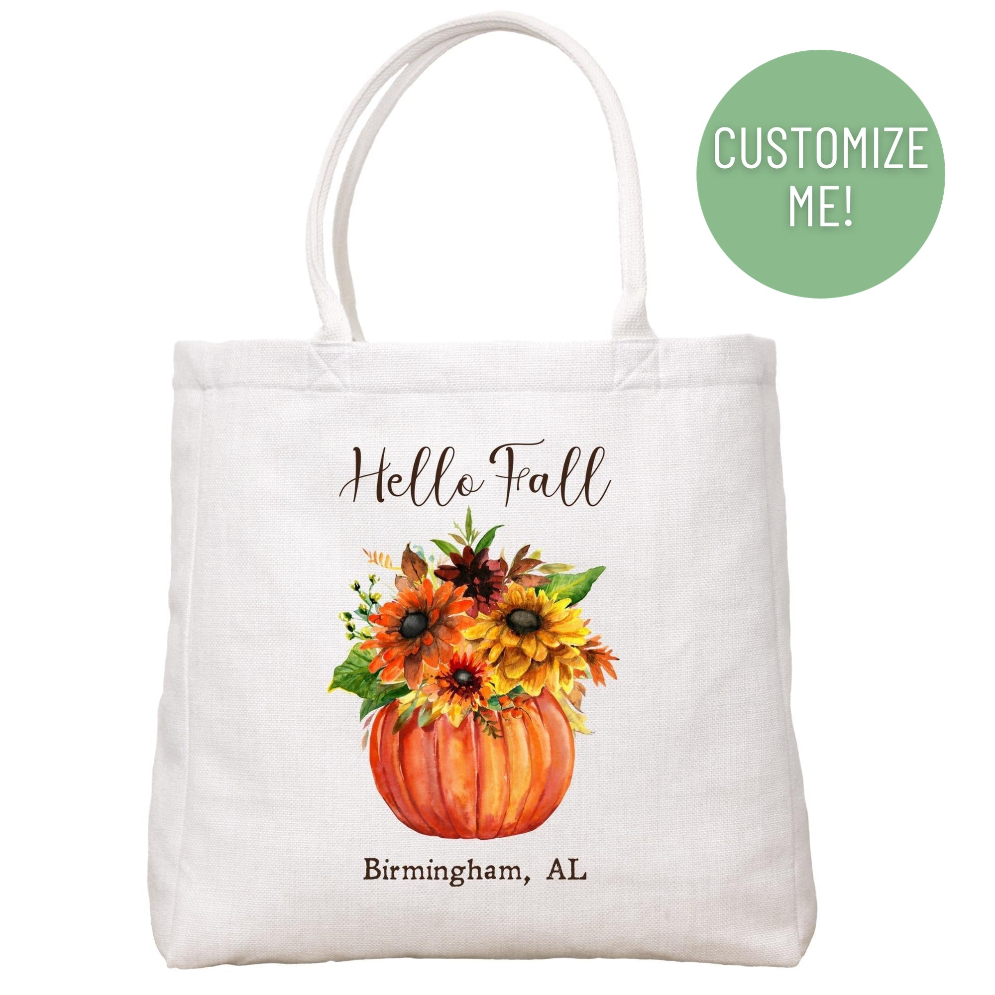 Hello Fall Tote Bag