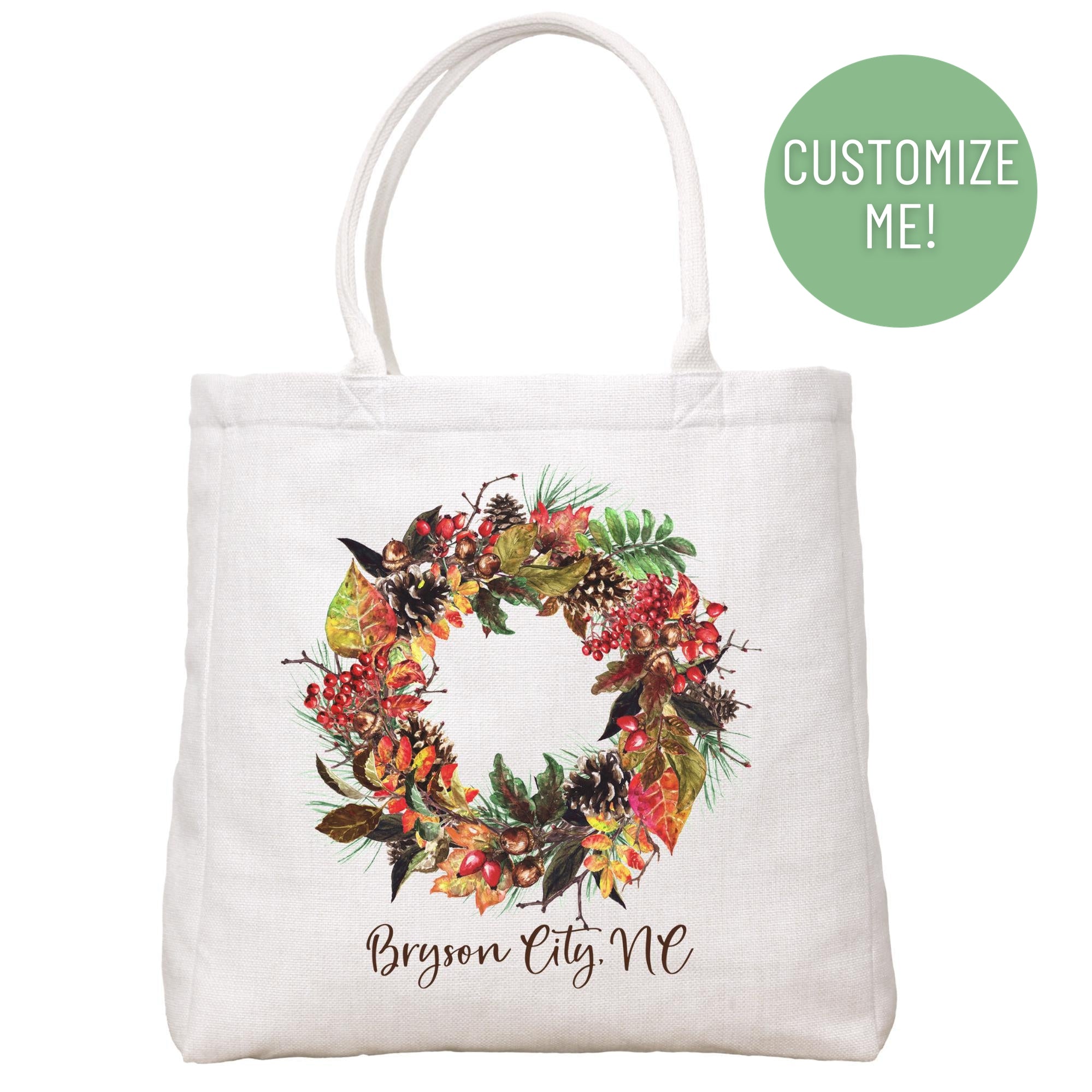 Harvest Wreath Tote Bag