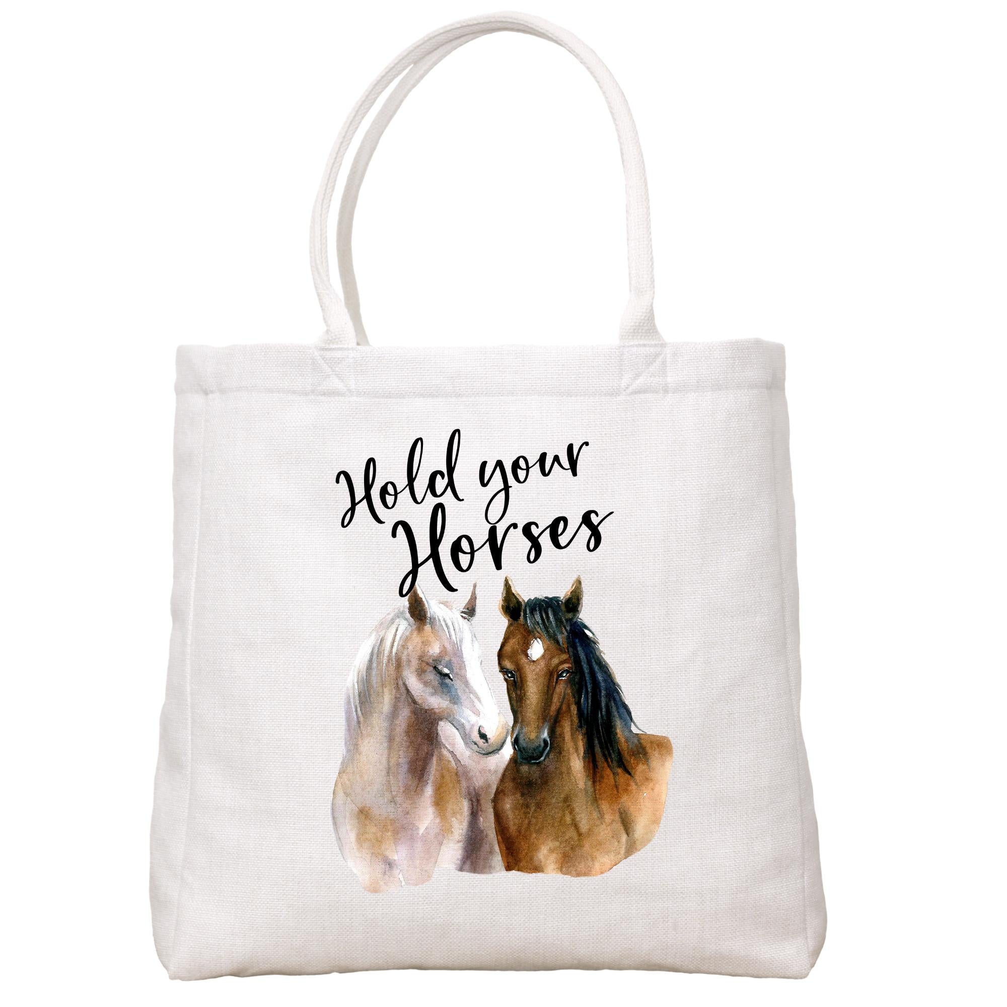 Hold Your Horses Tote Bag Tote Bag - Southern Sisters