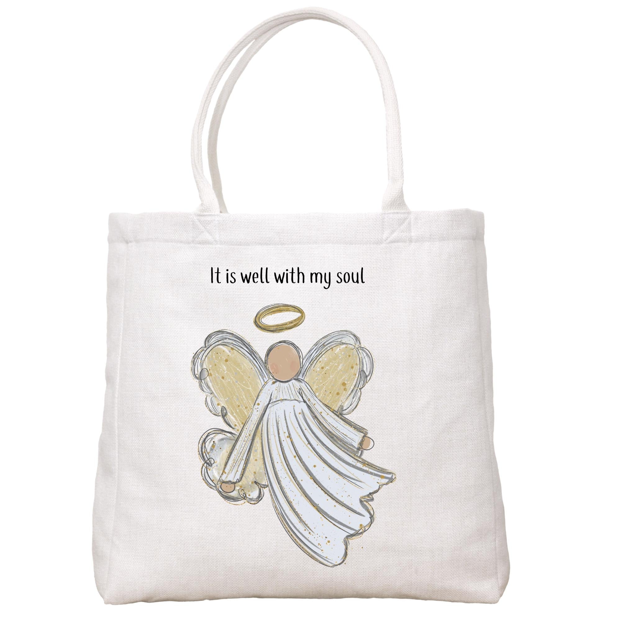 It Is Well Angel Tote Bag Tote Bag - Southern Sisters