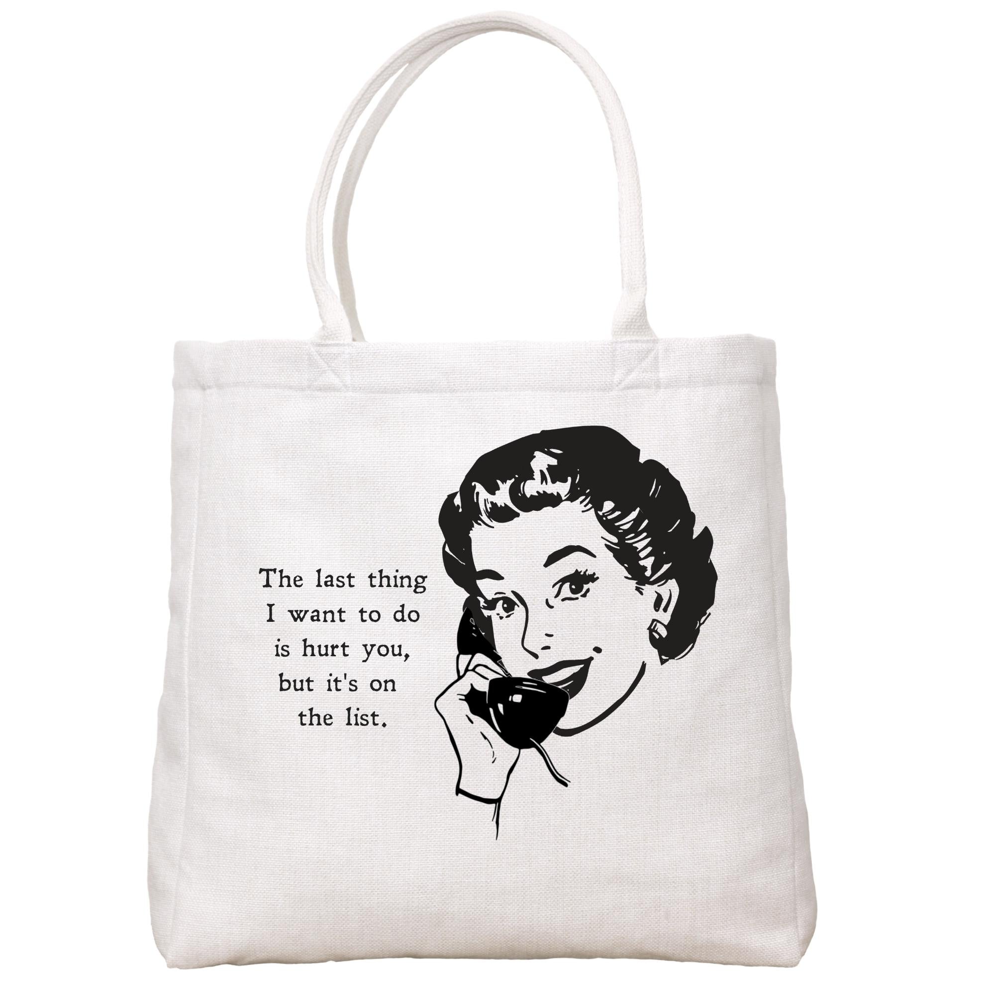 On The List Tote Bag