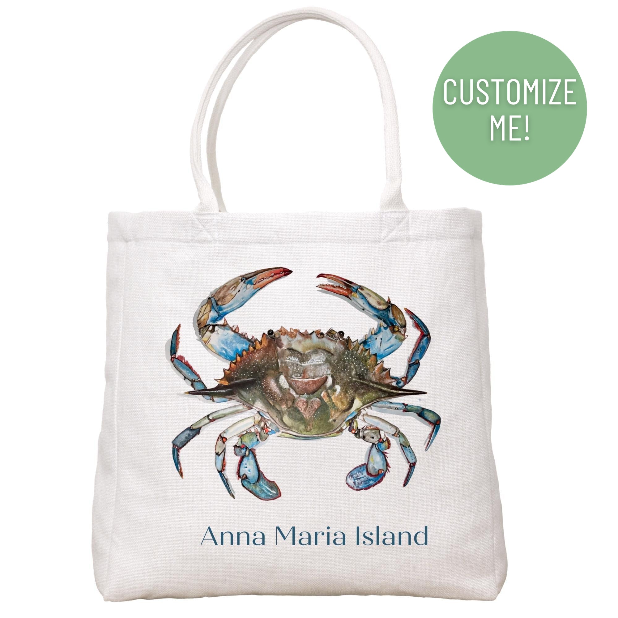 Sea Crab Tote Bag
