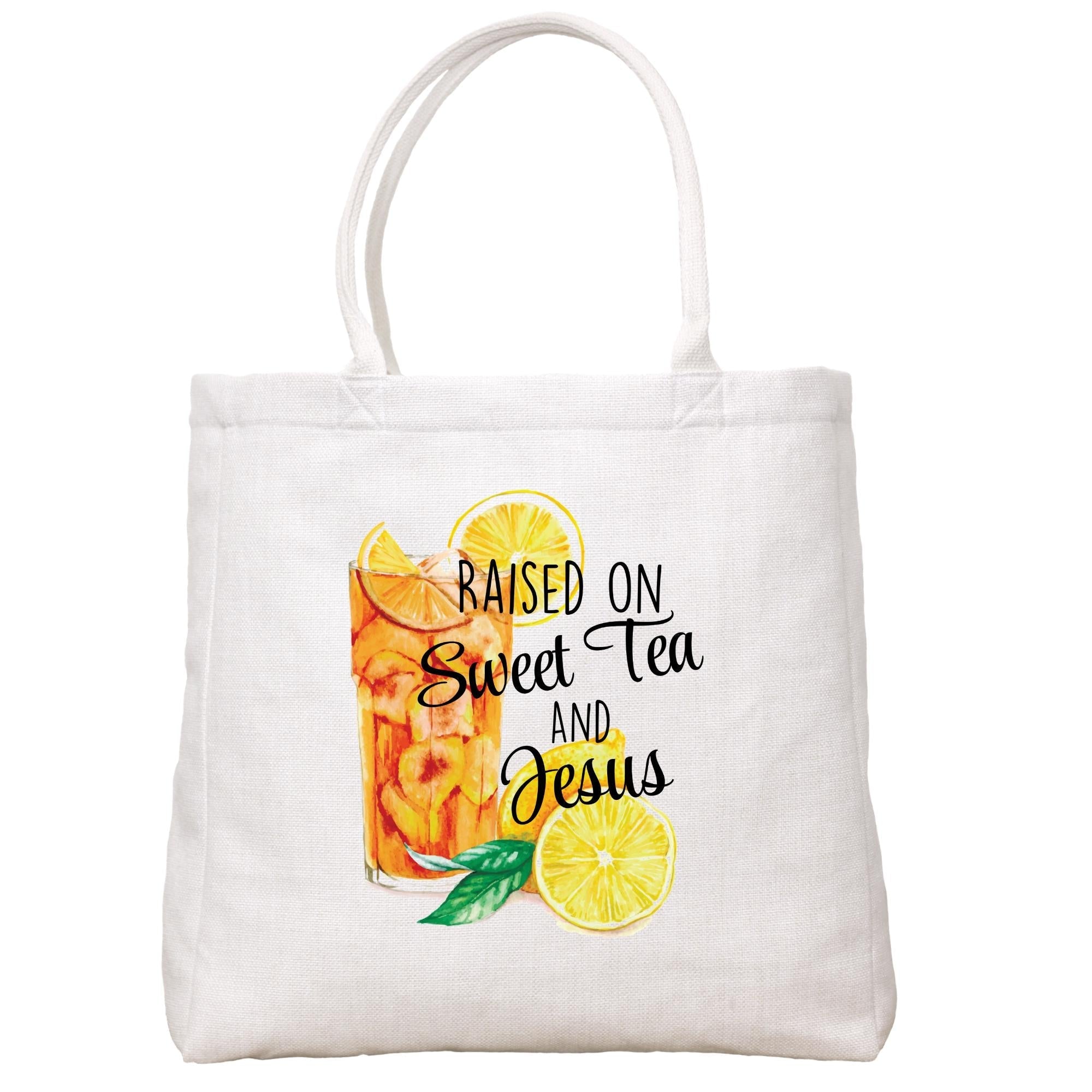 Sweet Tea And Jesus Tote Bag Tote Bag - Southern Sisters