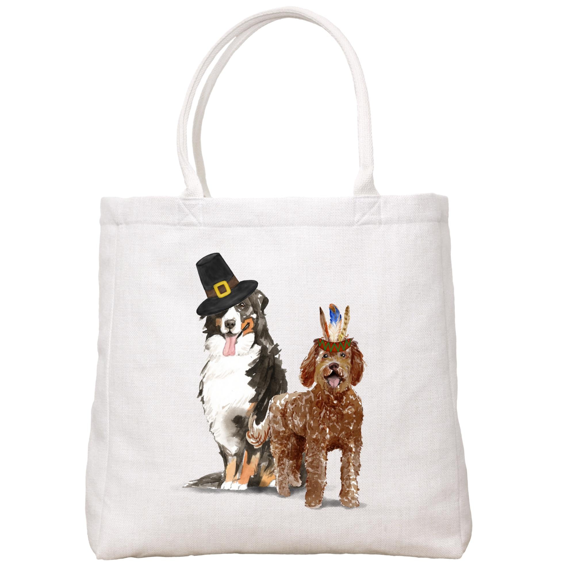 Thanksgiving Dogs Tote Bag Tote Bag - Southern Sisters