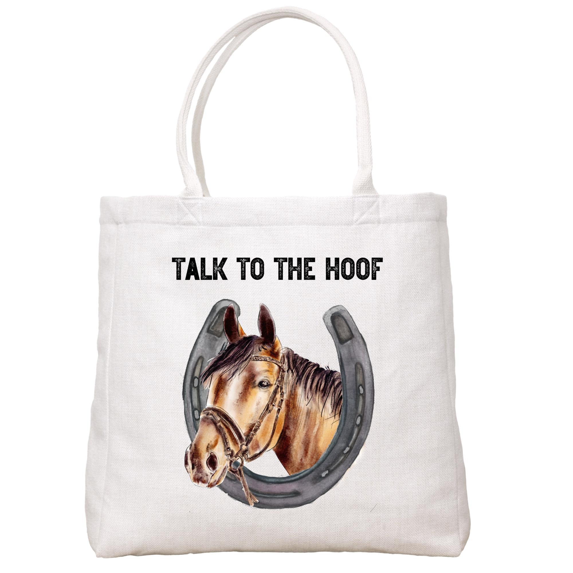 Talk To The Hoof Tote Bag Tote Bag - Southern Sisters