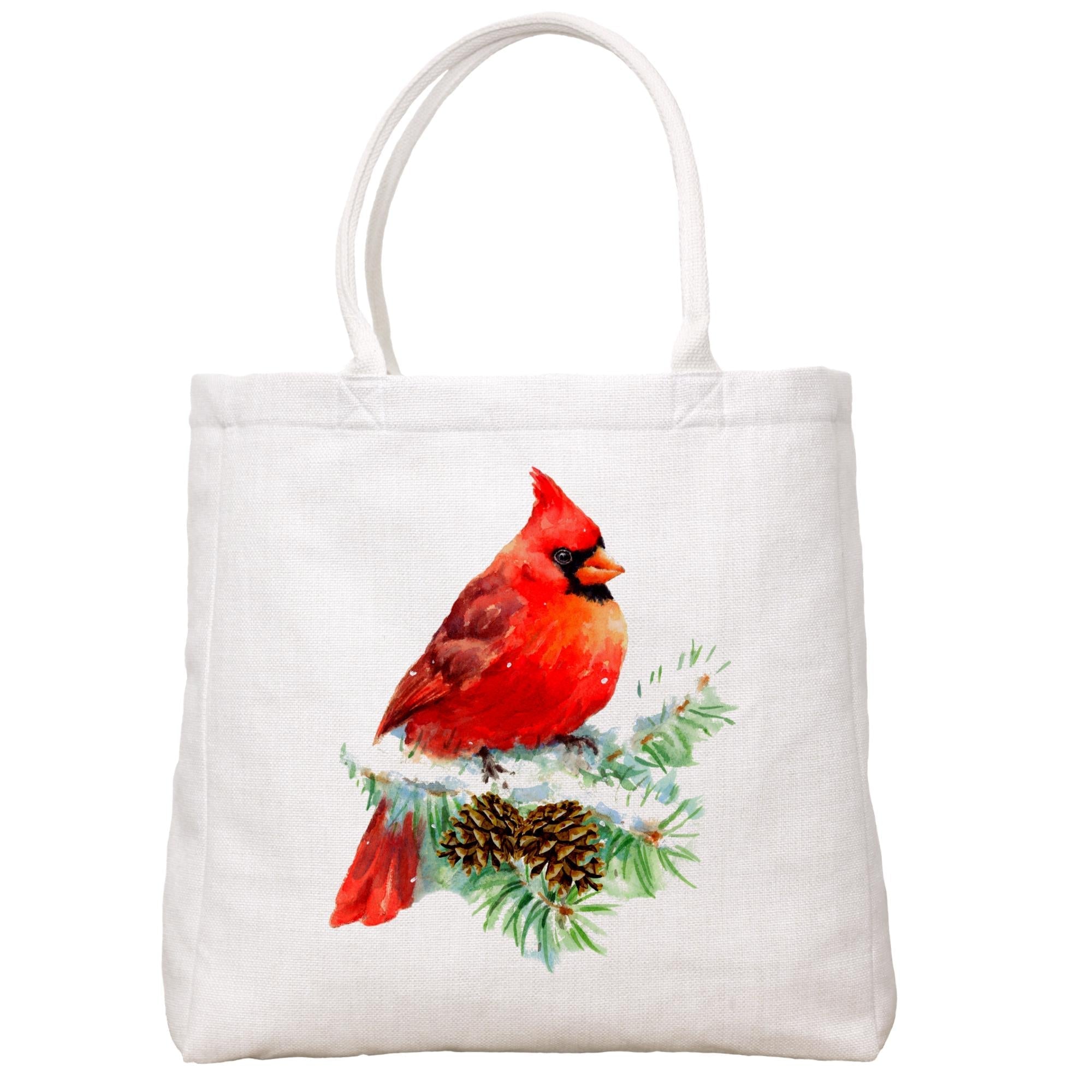 Winter Cardinal Tote Bag Tote Bag - Southern Sisters