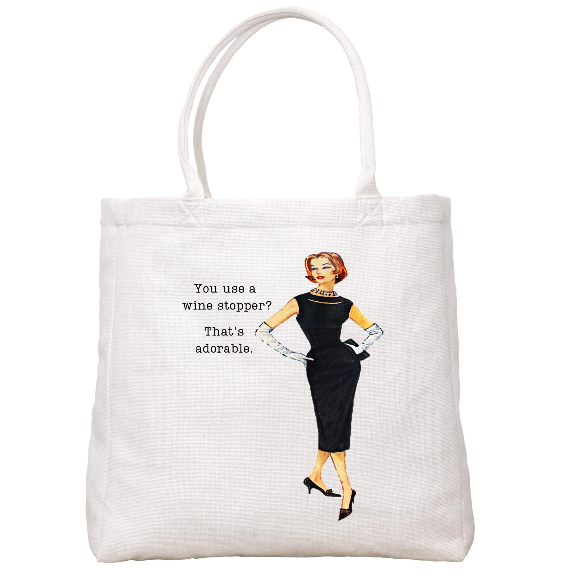 Wine Stopper Tote Bag Tote Bag - Southern Sisters