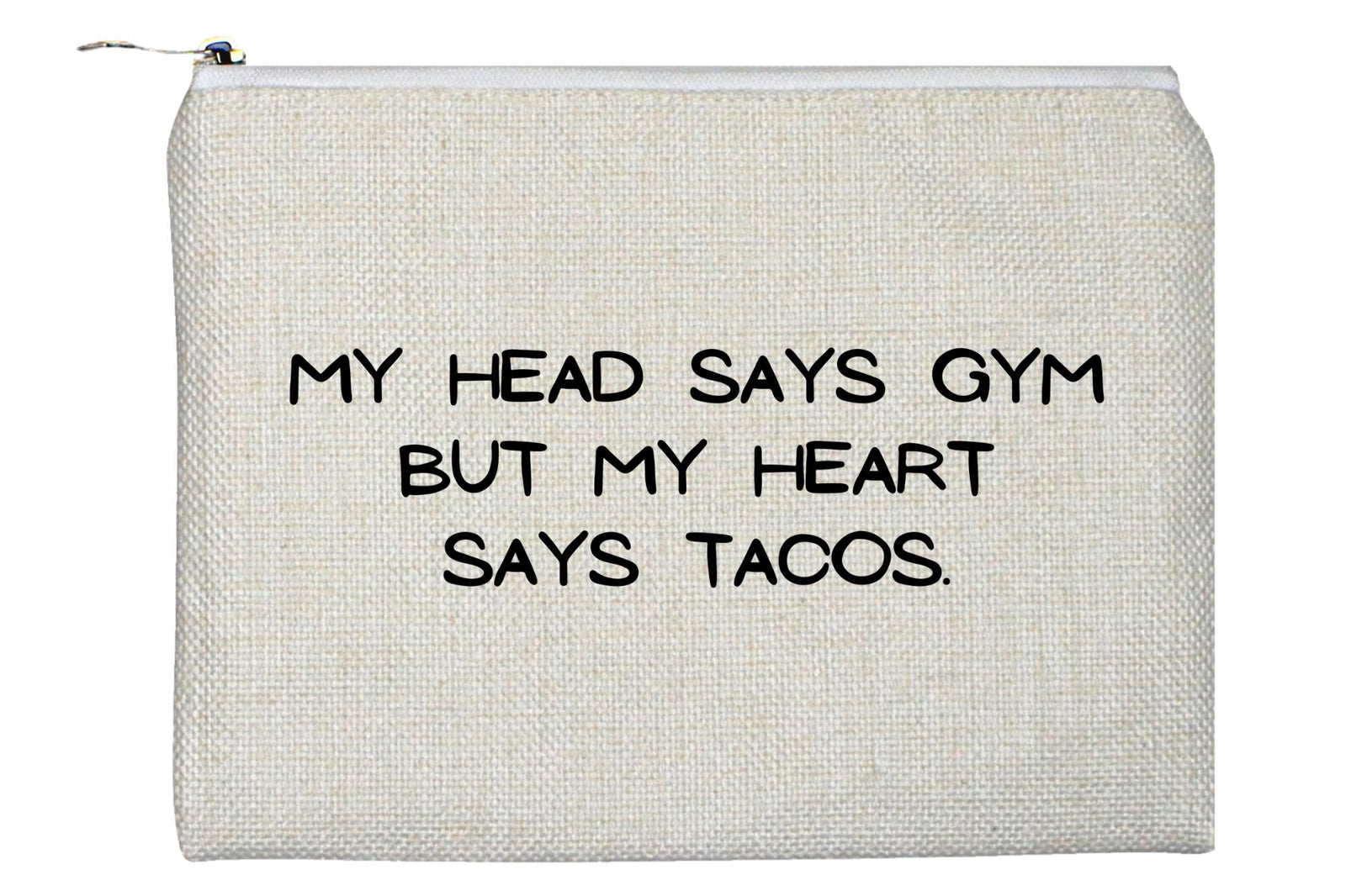 Heart Says Tacos Accessory Bag