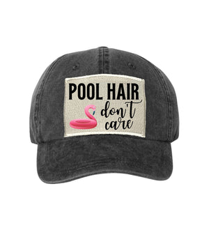 Pool Hair Don't Care Ball Cap