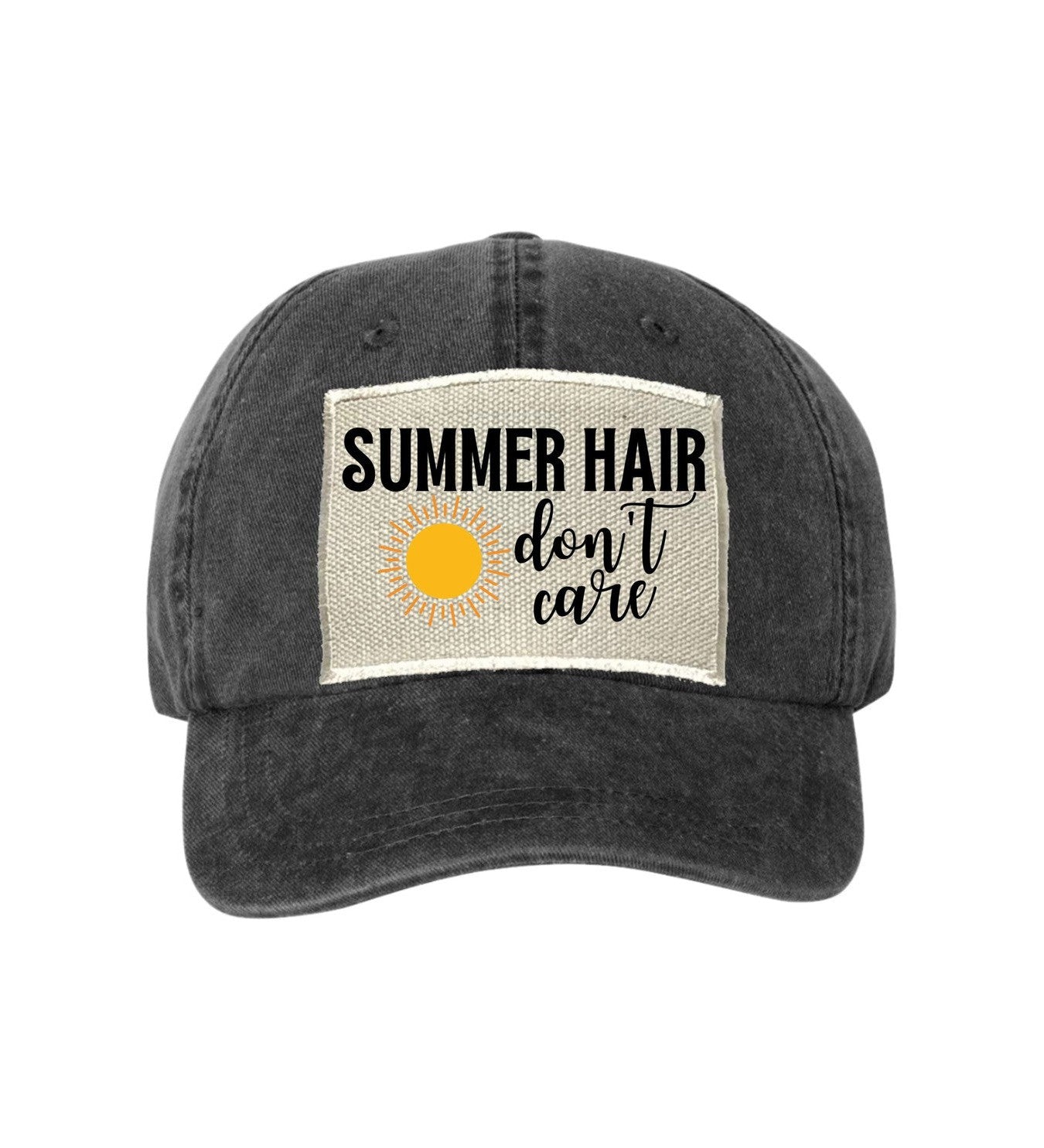 Summer Hair Don't Care Ball Cap