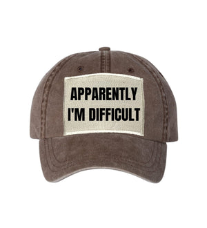 Difficult Ball Cap