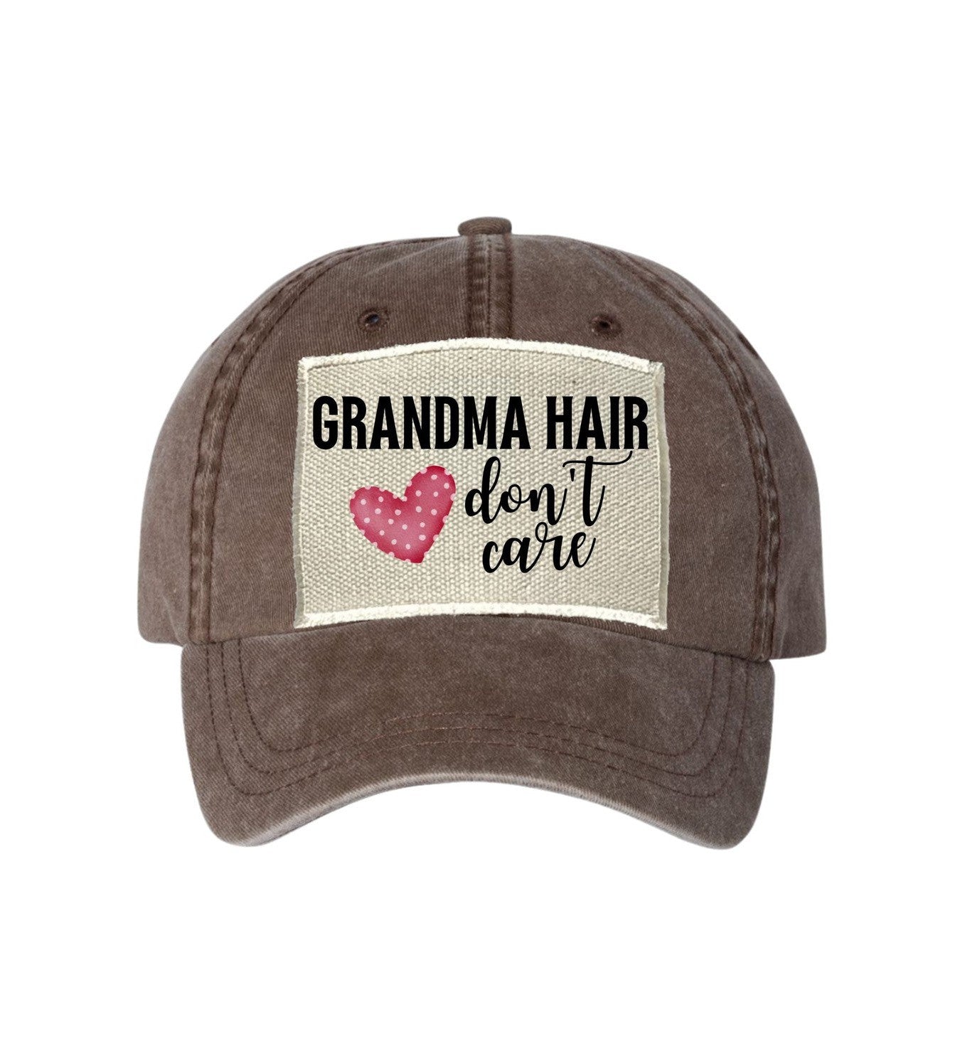 Grandma Hair Don't Care Ball Cap