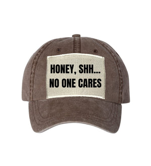 No One Cares Ball Cap