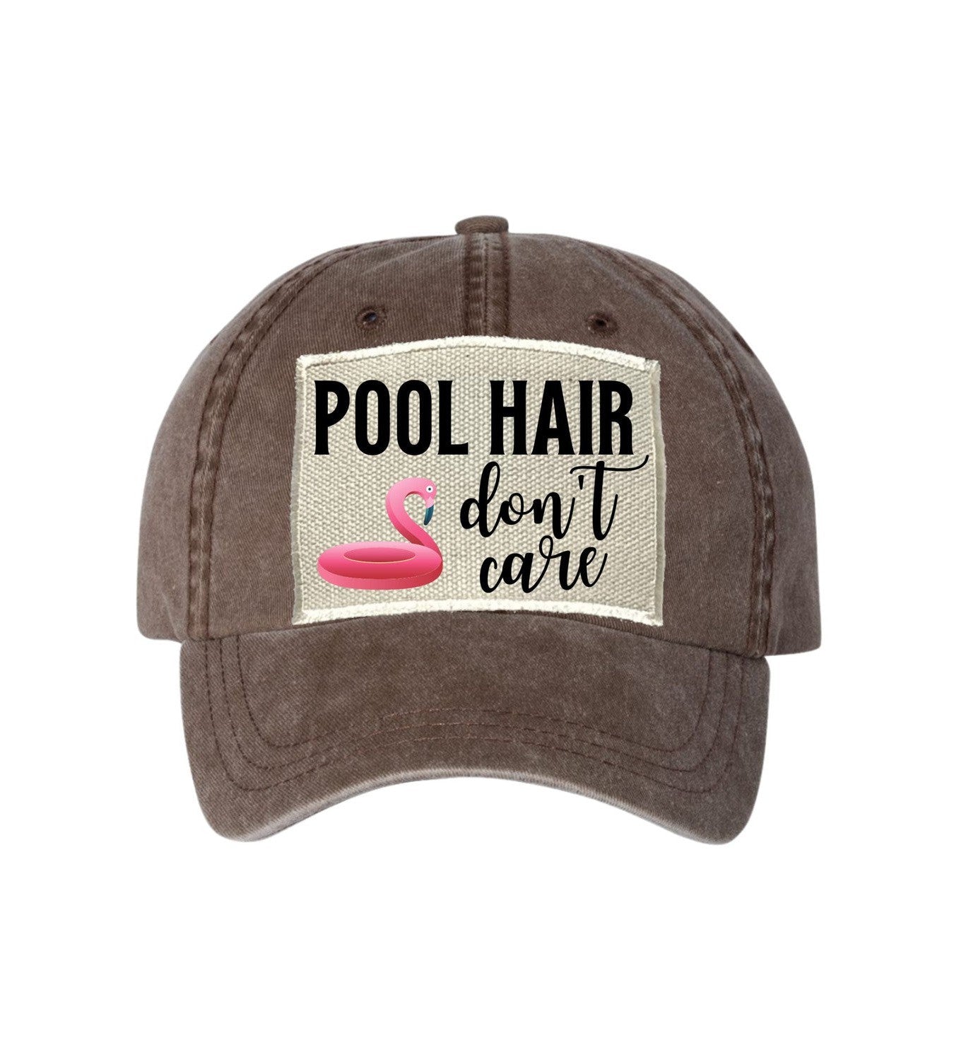 Pool Hair Don't Care Ball Cap