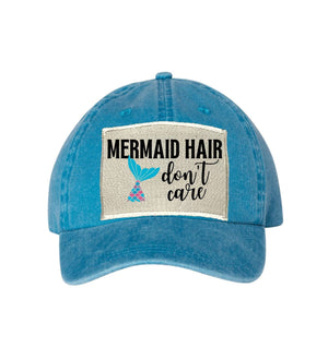 Mermaid Hair Don't Care Ball Cap