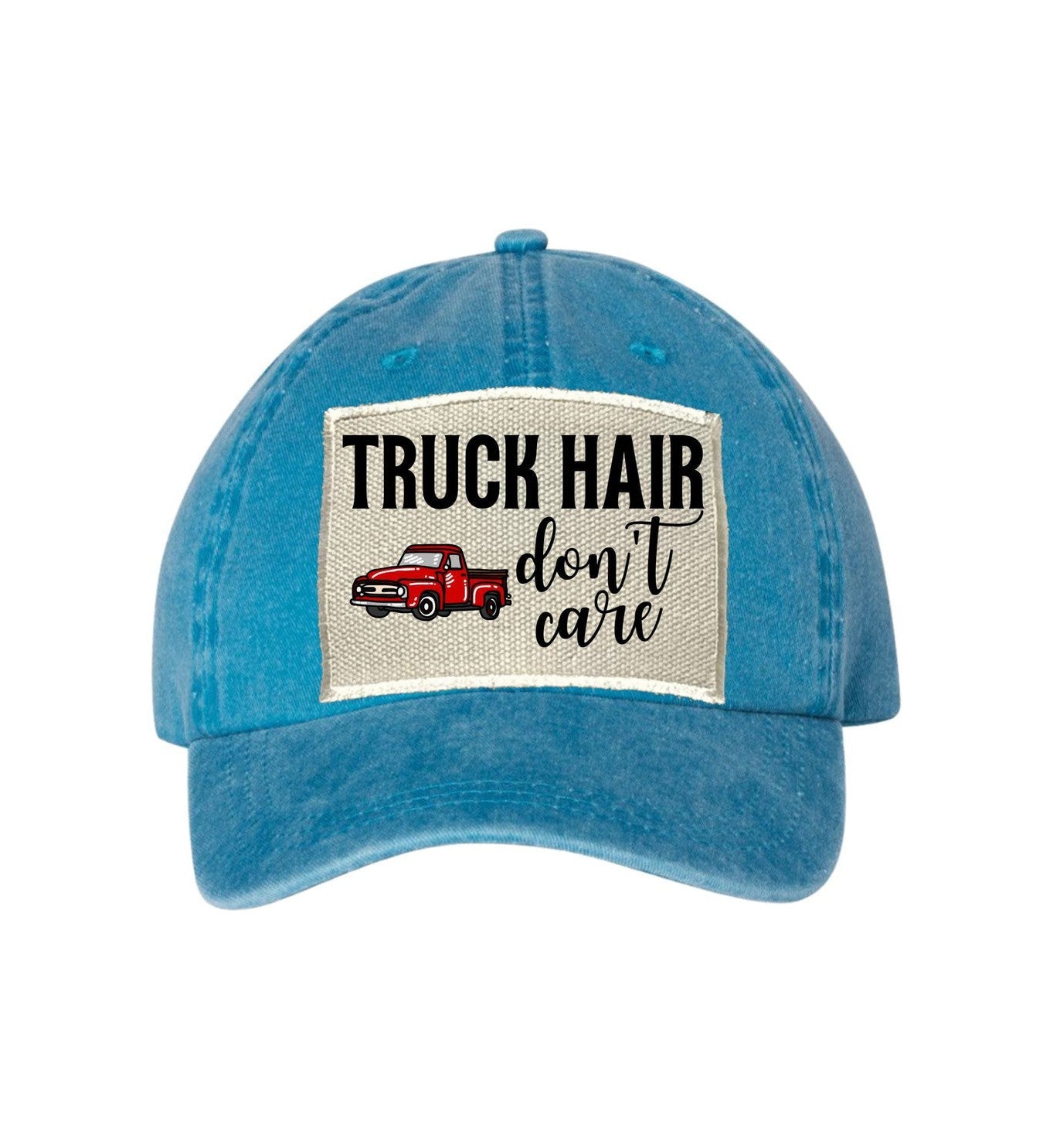 Truck Hair Don't Care Ball Cap