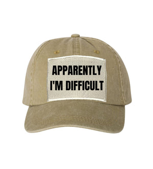 Difficult Ball Cap