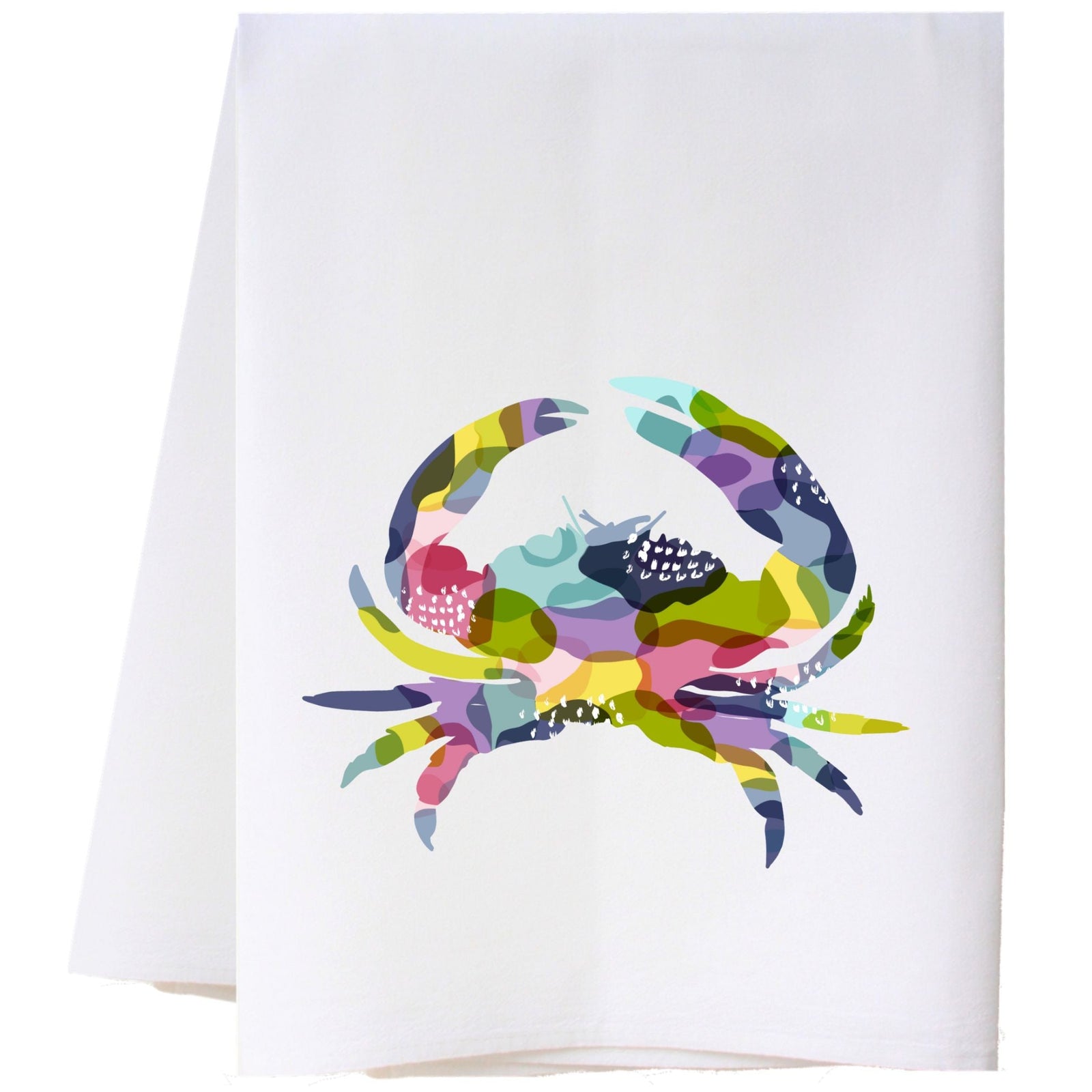 Abstract Crab Kitchen Towel