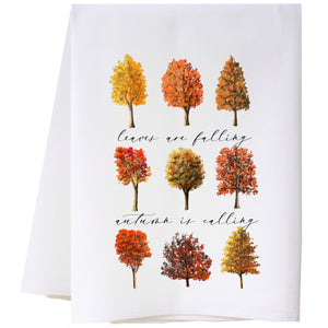 Autumn Is Calling Flour Sack Towel