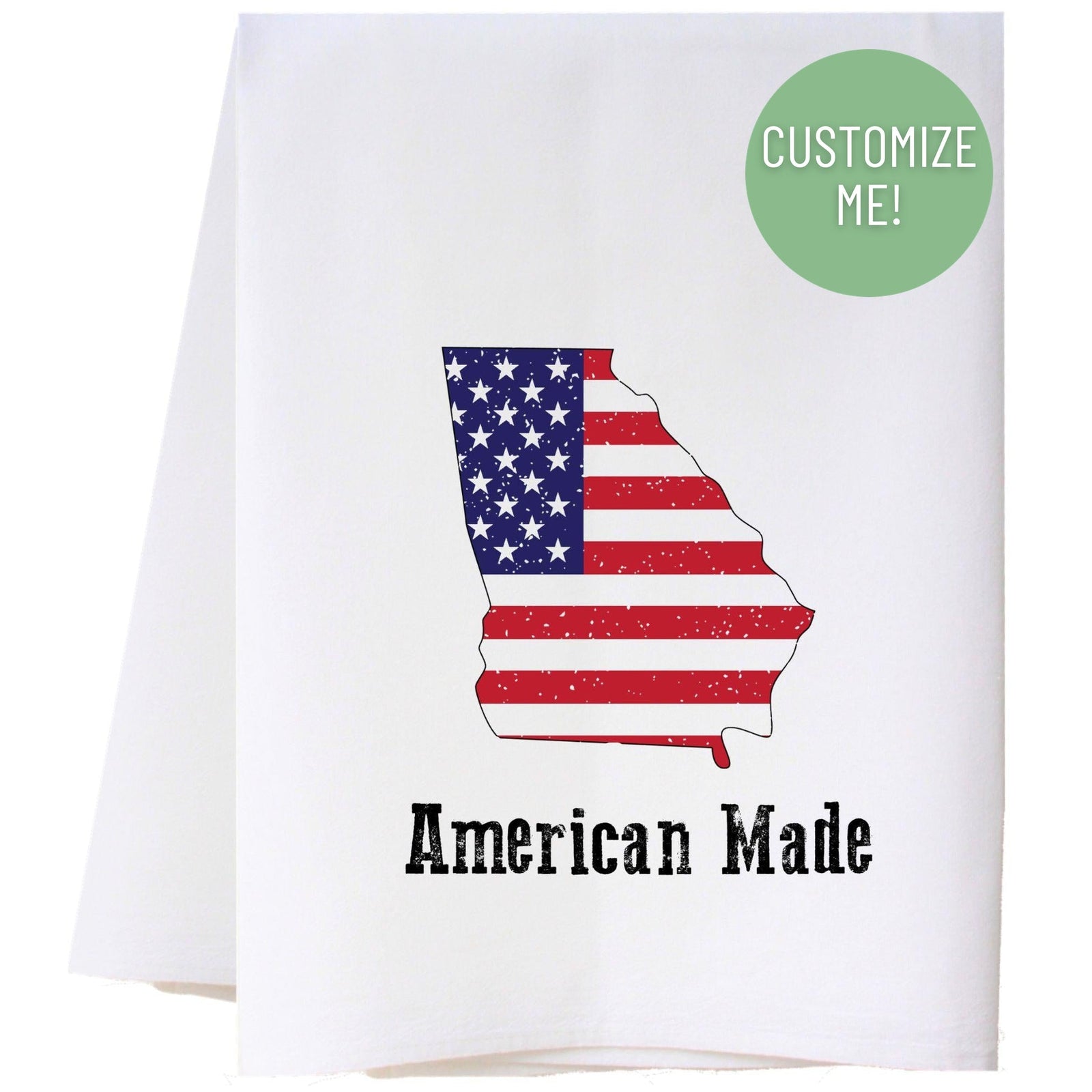 American Made State Kitchen Towel