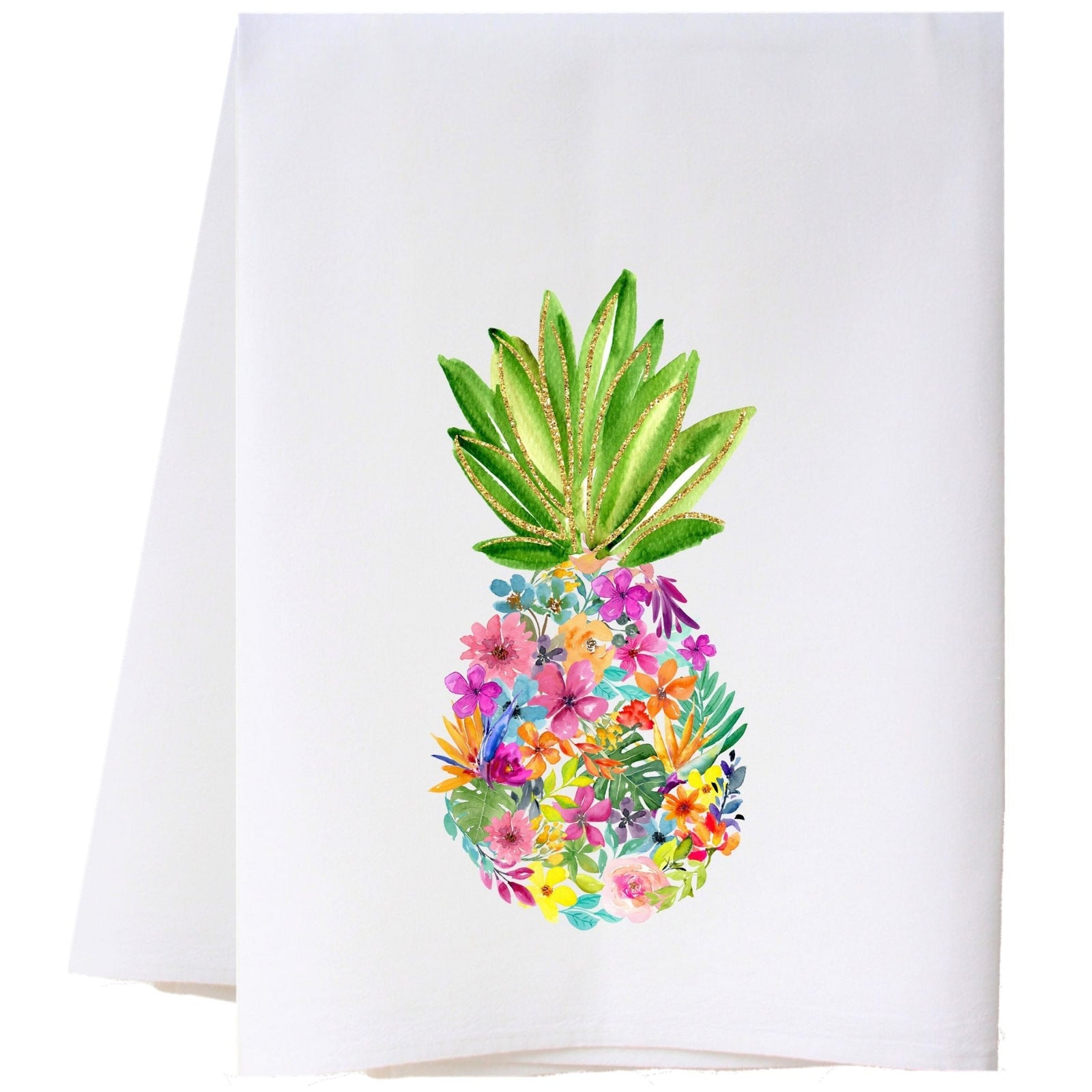 Abstract Pineapple Kitchen Towel
