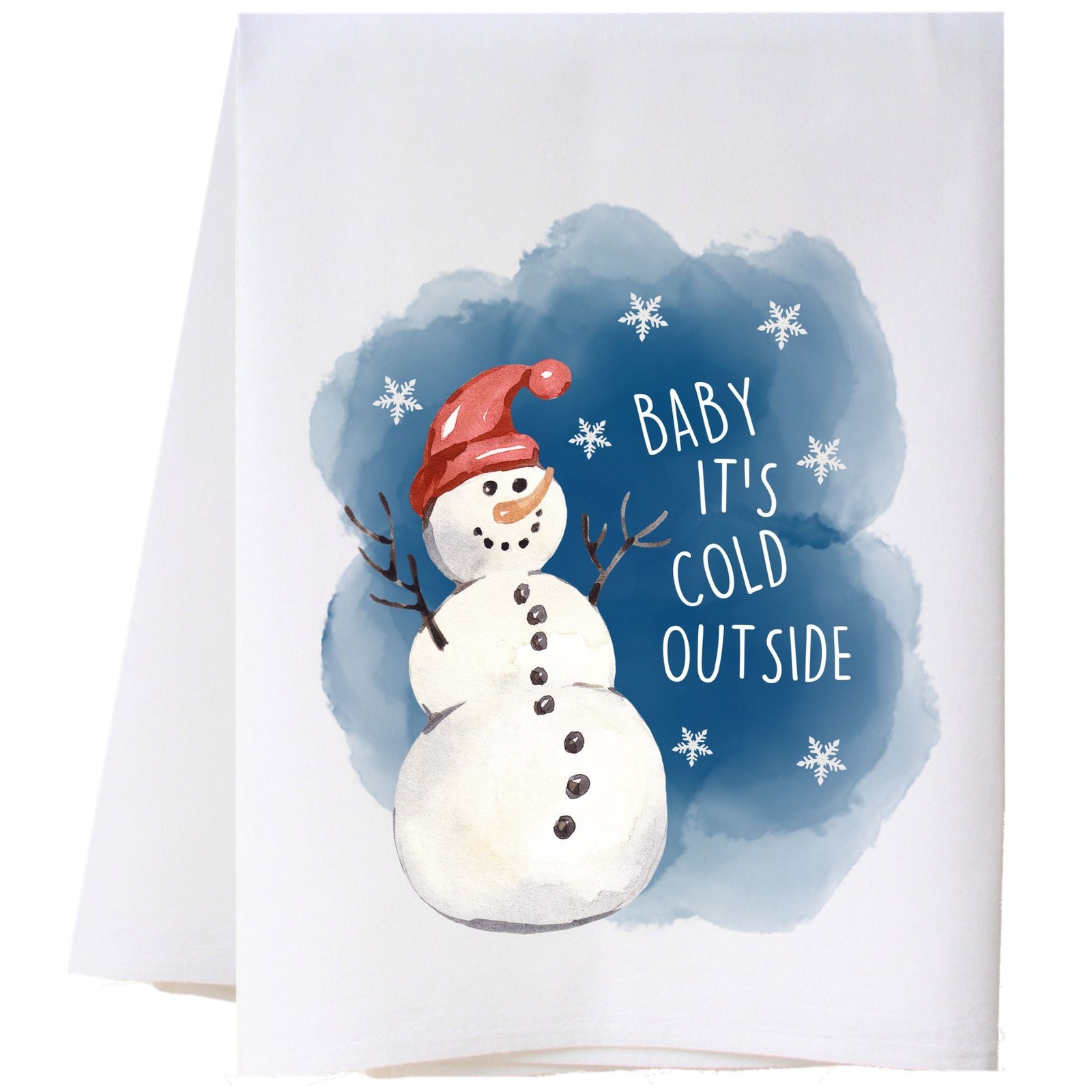 Baby It's Cold Outside Kitchen Towel