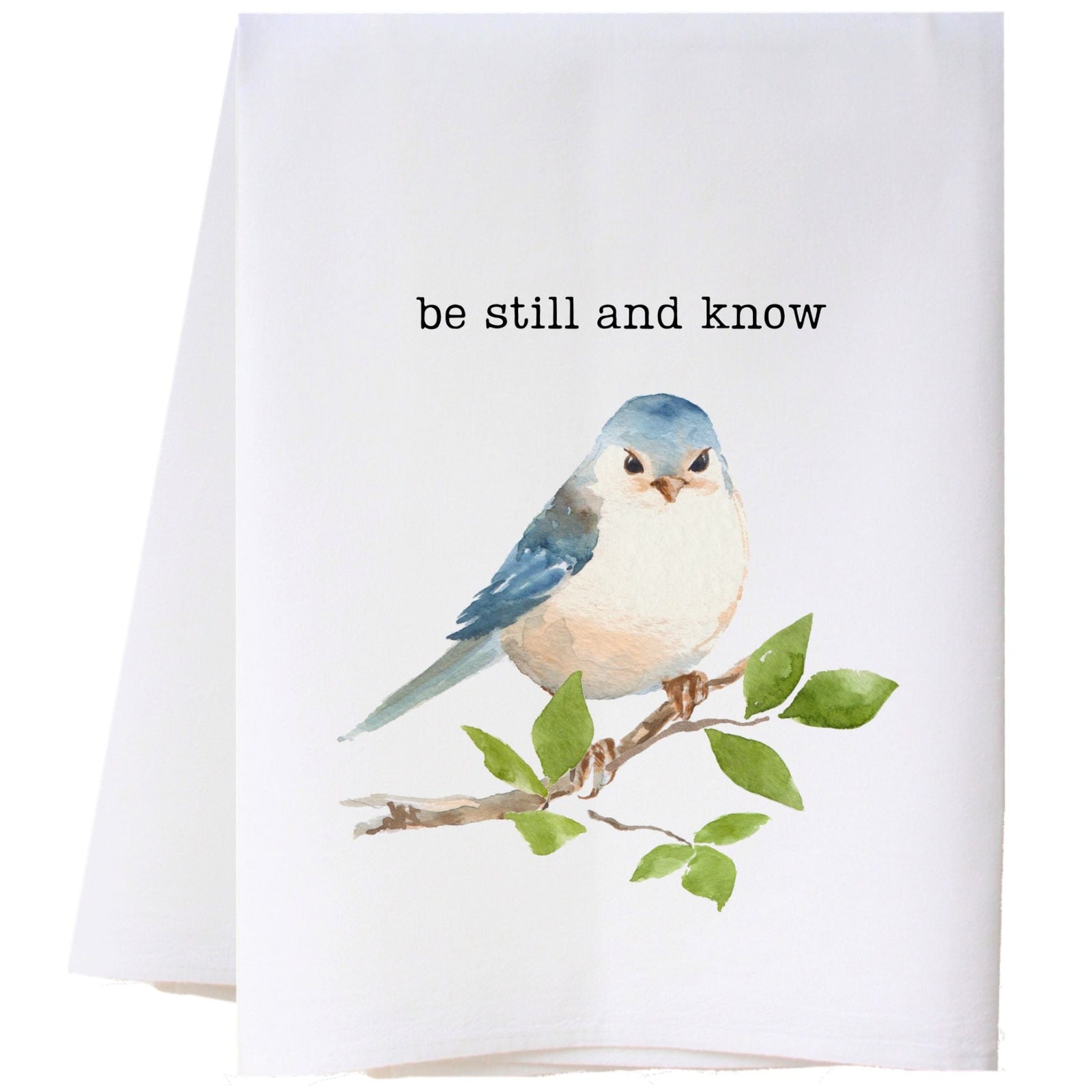 Be Still And Know Bird Kitchen Towel