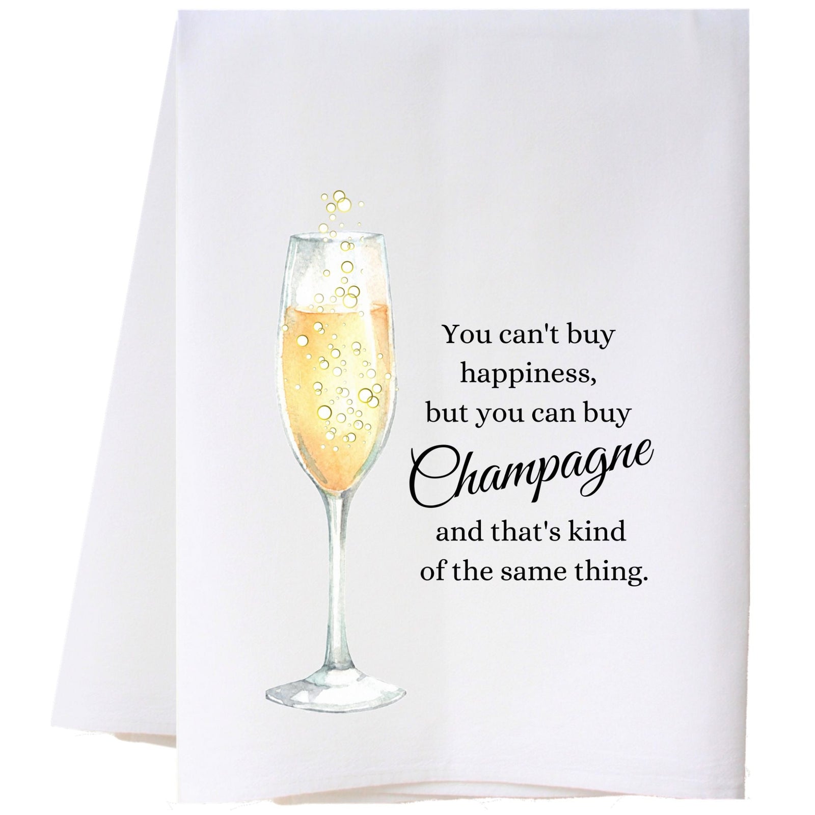 Champagne Kitchen Towel