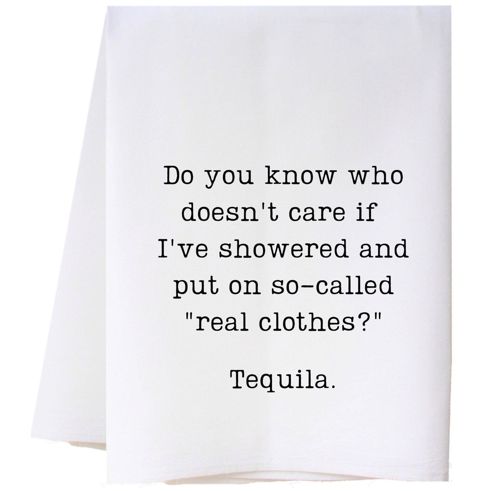 Doesn't Care Kitchen Towel