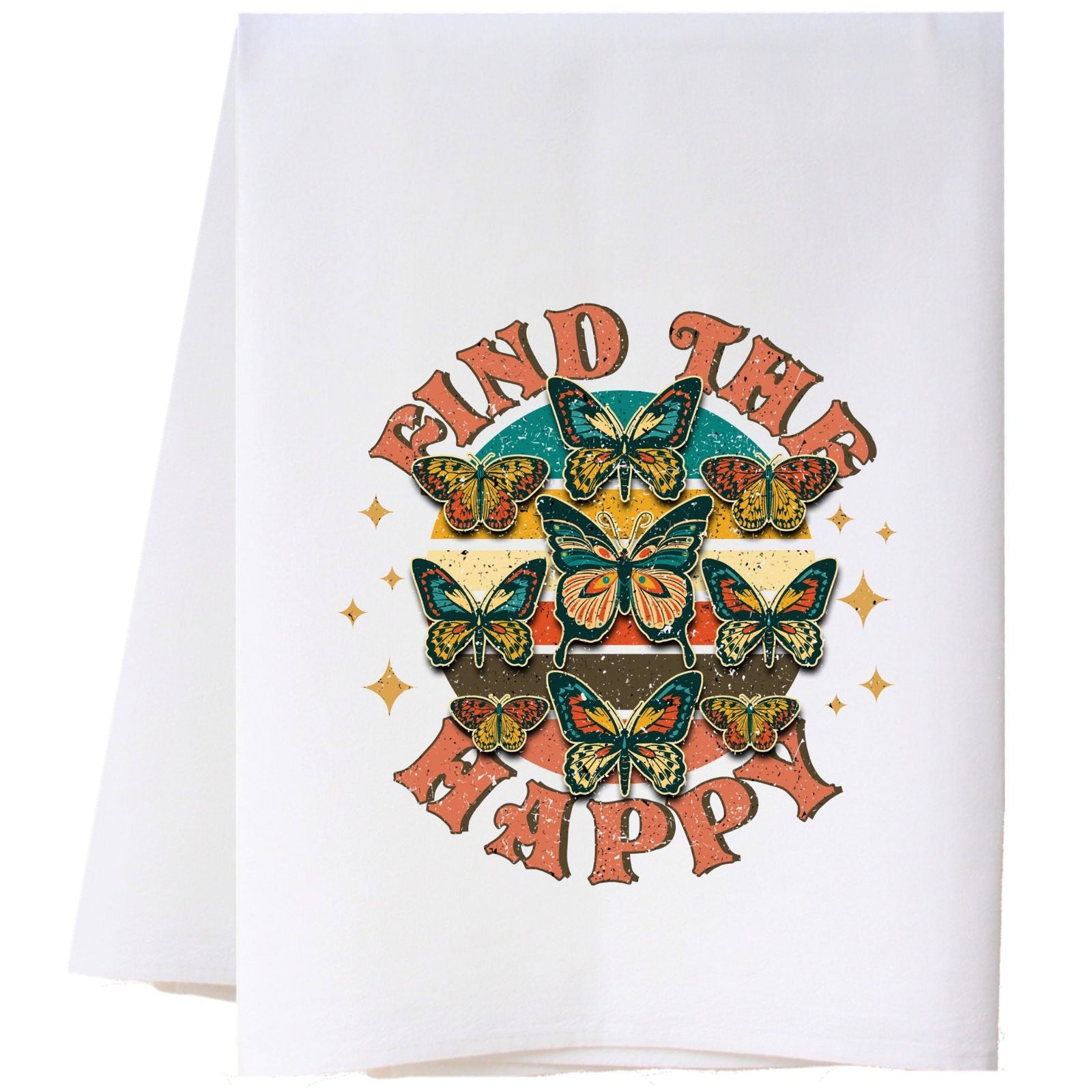 Find The Happy Kitchen Towel