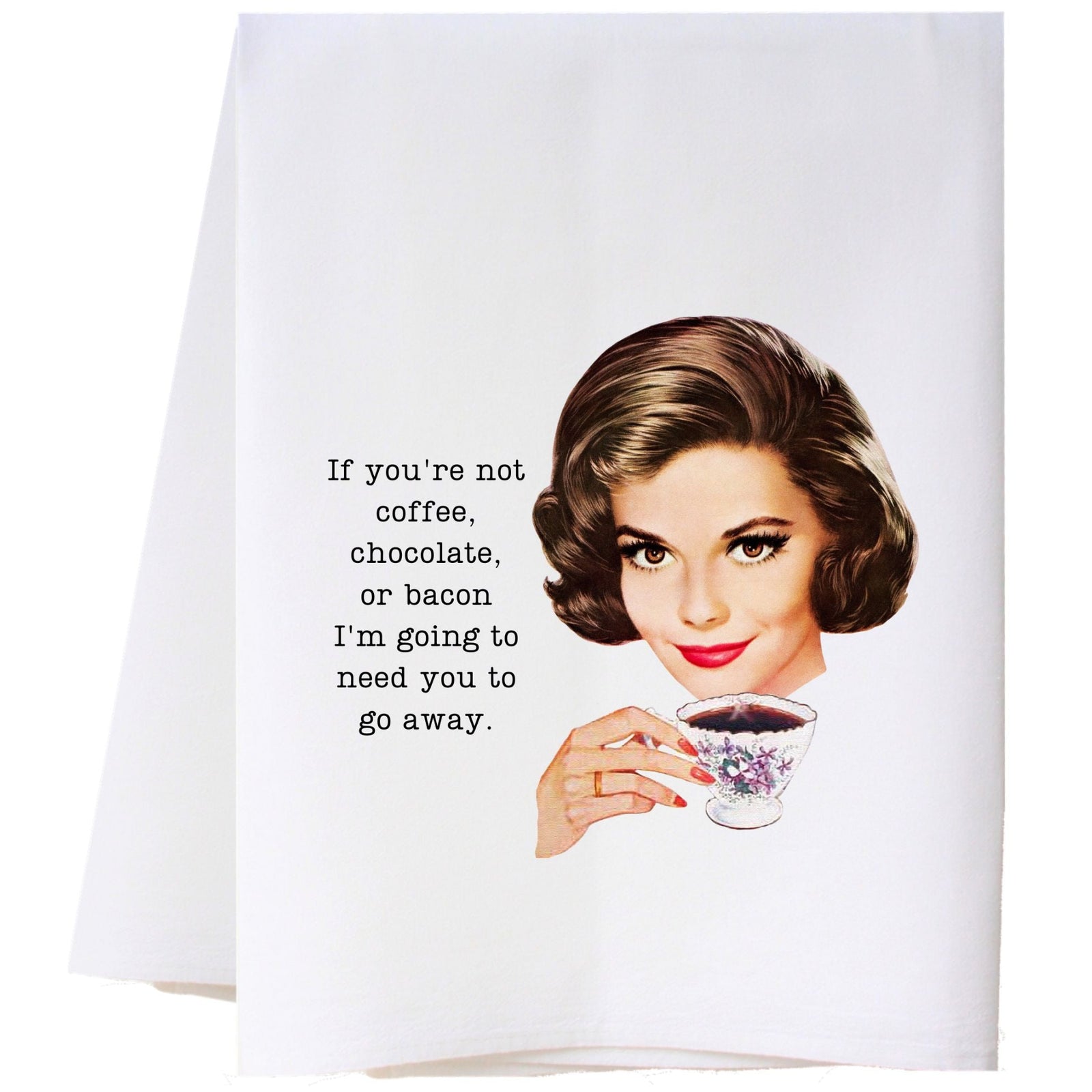 Go Away Kitchen Towel